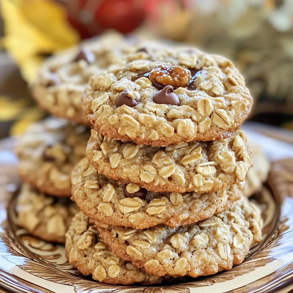 Für die perfekten Maple Brown Sugar Oatmeal Cookies brauchst du: - 1 Tasse Haferflocken - 1 Tasse Weizenmehl - 1/2 Tasse brauner Zucker, fest gepackt - 1/2 Tasse Ahornsirup - 1/2 Tasse ungesalzene Butter, weich - 1/4 Tasse weißer Zucker - 1 großes Ei - 1 Teelöffel Vanilleextrakt - 1/2 Teelöffel Backnatron - 1/4 Teelöffel Salz - 1/2 Teelöffel gemahlener Zimt - 1/2 Tasse gehackte Walnüsse oder Pecannüsse (optional) - 1/3 Tasse Schokoladenstückchen (optional) Diese Zutaten sorgen für einen tollen Geschmack und eine perfekte Textur. Du kannst einige Zutaten leicht ändern. Zum Beispiel: - Verwende glutenfreies Mehl, wenn du glutenfrei backen möchtest. - Ersetze die Butter durch Kokosöl für eine vegane Option. - Nutze Agavendicksaft anstelle von Ahornsirup für eine andere Süße. Diese Variationen machen die Kekse anpassbar für viele Diäten. Wähle frische Zutaten für die besten Kekse. Hier sind einige Tipps: - Achte auf die Qualität des Ahornsirups. Reiner Sirup hat den besten Geschmack. - Kaufe ungesalzene Butter, um die Kontrolle über den Salzgehalt zu haben. - Wähle hochwertige Haferflocken ohne Zusatzstoffe. Hochwertige Zutaten sorgen für einen reichhaltigen und vollen Geschmack in deinen Keksen. Heize den Ofen auf 180°C vor. Lege ein Backblech mit Backpapier aus. Dies hilft, die Kekse nicht festzukleben. Bereite alles vor, bevor du mit dem Mischen beginnst. Nehme eine große Schüssel. Mische die weiche Butter, den braunen Zucker und den weißen Zucker. Rühre die Mischung, bis sie cremig und fluffig ist. Füge das Ei und den Vanilleextrakt hinzu. Rühre weiter, bis alles gut vermischt ist. Gieße dann den Ahornsirup hinein. Vermische die Zutaten, bis die Masse glatt ist. In einer anderen Schüssel vermenge die Haferflocken, Weizenmehl, Backnatron, Salz und Zimt. Gib die trockenen Zutaten nach und nach in die feuchte Mischung. Rühre, bis alles gut kombiniert ist. Wenn du magst, hebe die gehackten Nüsse und Schokoladenstückchen unter. Setze esslöffelgroße Portionen des Teigs auf das Backblech. Lass etwa 5 cm Abstand zwischen den Keksen. Backe sie für 10-12 Minuten. Die Ränder sollten goldbraun sein, während die Mitte weich bleibt. Sie härten beim Abkühlen nach. Lass die Kekse 5 Minuten auf dem Blech abkühlen. Übertrage sie dann auf ein Kuchengitter, um vollständig auszukühlen. Um die perfekten Kekse zu backen, lassen Sie sie nach dem Backen abkühlen. Lassen Sie die Kekse fünf Minuten auf dem Blech ruhen. Dies hilft, die Form zu halten. Danach legen Sie sie auf ein Kuchengitter. So können sie gleichmäßig auskühlen. Diese Technik sorgt dafür, dass die Kekse nicht zu weich oder brüchig werden. Ein häufiger Fehler ist, die Kekse zu lange zu backen. Achten Sie darauf, dass die Ränder goldbraun sind. Die Mitte sollte weich bleiben. Wenn sie zu knusprig werden, hat man sie zu lange im Ofen gelassen. Ein weiterer Fehler ist, den Teig nicht gleichmäßig zu portionieren. Verwenden Sie einen Esslöffel, um gleich große Portionen zu formen. So backen sie gleichmäßig. Für ein tolles Geschmackserlebnis, servieren Sie die Kekse mit einem Glas kalter Milch. Auch ein heißer Tee oder Kaffee passt gut dazu. Wenn Sie etwas Besonderes wollen, träufeln Sie zusätzlichen Ahornsirup über die Kekse. Für einen kleinen Kick, bestreuen Sie sie mit einer Prise Meersalz. So heben Sie die Süße perfekt hervor. {{image_4}} Ich finde, die Zugabe von Nüssen macht die Kekse besonders gut. Walnüsse oder Pecannüsse bringen einen tollen Crunch. Diese Nüsse sind einfach zu hacken. Fügen Sie etwa 1/2 Tasse gehackte Nüsse in den Teig hinzu. So erhalten Sie eine nussige Note. Die Kombination aus Hafer und Nüssen ist ein Genuss. Wenn Sie Schokolade lieben, sind Schokoladenstückchen eine tolle Wahl. Diese kleinen Stücke schmelzen beim Backen und geben einen süßen Geschmack. Fügen Sie etwa 1/3 Tasse Schokoladenstückchen in den Teig hinzu. So machen Sie die Kekse noch schokoladiger und schmackhafter. Diese Option passt gut zu den anderen Zutaten. Gewürze machen die Kekse aufregender. Zimt ist ein Klassiker, aber Sie können auch Muskatnuss verwenden. Probieren Sie eine Prise Muskatnuss aus, um einen neuen Geschmack zu bekommen. Auch Ingwer oder Nelken können eine gute Wahl sein. Experimentieren Sie mit verschiedenen Gewürzen, um Ihren perfekten Keks zu finden. Um deine Ahorn-Zucker Haferkekse frisch zu halten, gibt es verschiedene Methoden. Du kannst die Kekse in einem luftdichten Behälter aufbewahren. Das hilft, die Feuchtigkeit zu bewahren und sie weich zu halten. Eine andere Methode ist, sie in Wachspapier einzuwickeln. So bleibt der Geschmack gut. Achte darauf, die Kekse nicht in der Nähe von Wärmequellen zu lagern, da sie sonst schneller verderben. Wenn du die Kekse richtig lagerst, halten sie sich etwa eine Woche. Für längere Haltbarkeit kannst du die Kekse in den Kühlschrank stellen. Das verlängert ihre Frische um einige Tage. Wenn du sie im Gefrierschrank aufbewahrst, bleiben sie bis zu drei Monate haltbar. Achte darauf, sie gut einzupacken, um Gefrierbrand zu vermeiden. Um die Kekse warm und lecker zu genießen, gibt es einige einfache Tipps. Du kannst die Kekse für etwa 5 Minuten bei 180 Grad Celsius in den Ofen legen. So werden sie wieder weich. Eine andere Möglichkeit ist, sie kurz in die Mikrowelle zu legen. Ein paar Sekunden reichen aus, um sie warm zu machen. Genieße sie dann am besten mit einem Glas Milch! Die Kekse sind frisch und lecker für etwa eine Woche. Lagern Sie sie in einem luftdichten Behälter. So bleiben sie weich und saftig. Wenn Sie die Kekse länger aufbewahren möchten, können Sie sie auch einfrieren. In einem Gefrierbeutel halten sie bis zu drei Monate. Lassen Sie sie einfach bei Raumtemperatur auftauen. Ja, es gibt einfache Wege, die Kekse vegan zu machen. Ersetzen Sie die Butter durch vegane Margarine. Statt einem Ei können Sie einen Esslöffel Leinsamen mit drei Esslöffeln Wasser mischen. Lassen Sie die Mischung ein paar Minuten stehen, bis sie dick wird. Auch der Ahornsirup ist bereits vegan, also ist das perfekt. Wenn Sie keinen Ahornsirup haben, können Sie Honig oder Agavendicksaft nehmen. Beide Süßstoffe geben eine süße Note. Honig macht die Kekse etwas klebriger, während Agavendicksaft milder ist. Achten Sie darauf, die Menge anzupassen, da die Süße variiert. In diesem Blogbeitrag haben wir die besten Kekse erklärt. Wir haben die Zutaten und ihre Variationen durchleuchtet. Tipps zur Zubereitung und Lagerung sind ebenfalls enthalten. Bei Keksen sind frische Zutaten und die richtige Technik wichtig. Am Ende zählt der Genuss. Experimentiere mit verschiedenen Geschmäckern und Techniken. Dein perfektes Keksrezept wartet auf dich. Viel Spaß beim Backen!