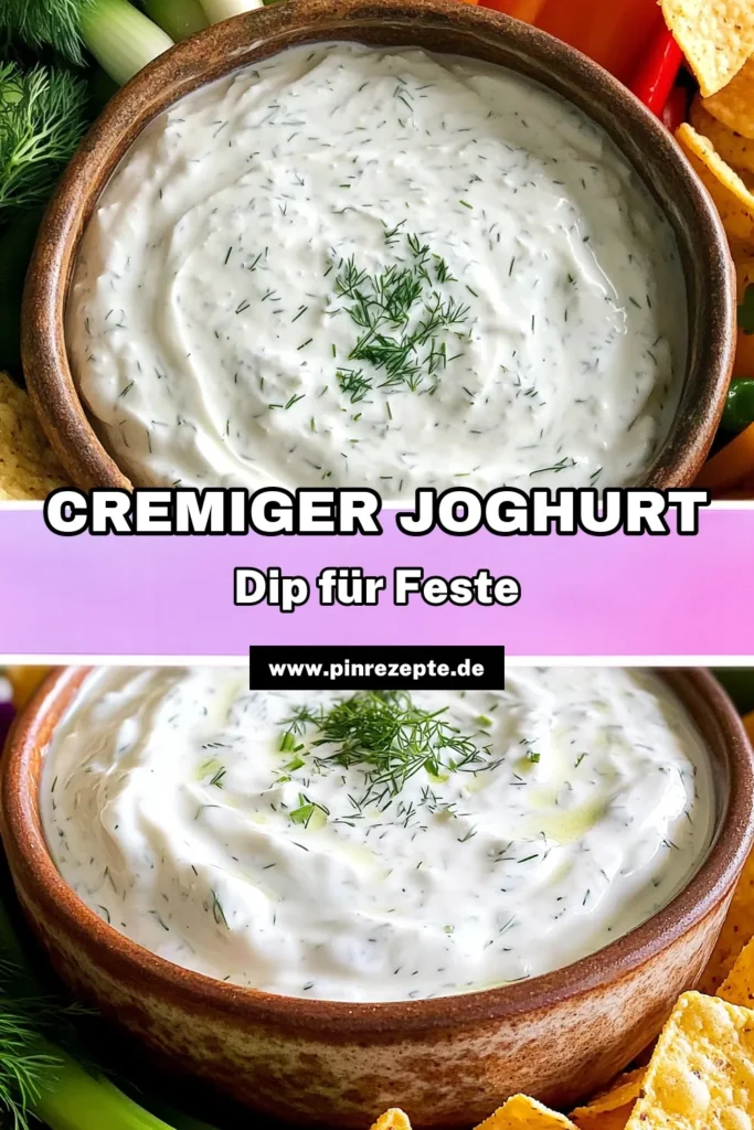 Entdecken Sie diesen cremigen griechischen Joghurt Ranch-Dip, der Ihr nächstes Snack-Erlebnis aufpeppen wird! Mit frischen Kräutern und würzigen Aromen ist dieser Dip super einfach in nur 10 Minuten zuzubereiten. Genießen Sie ihn mit Gemüse oder als Sandwich-Aufstrich für den ultimativen Genuss. Klicken Sie hier, um das vollständige Rezept zu finden und Ihre Gäste zu beeindrucken! #JoghurtDip #GriechischeKüche #GesundeSnacks #KräuterLiebe