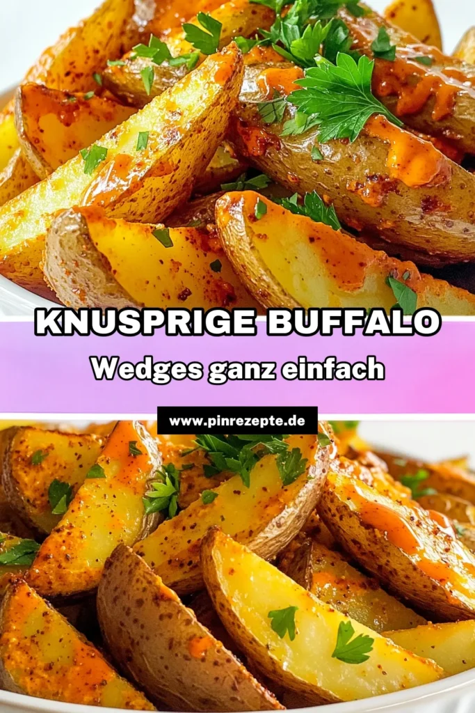 Entdecken Sie das ultimative Rezept für Air Fryer Buffalo Potato Wedges! Diese knusprigen und würzigen Kartoffelspalten sind der perfekte Snack für jede Gelegenheit. Mit einfachen Zutaten und einer unkomplizierten Zubereitung in nur 30 Minuten sind sie schnell gemacht und einfach unwiderstehlich. Lassen Sie sich von diesem leckeren Rezept inspirieren und probieren Sie es aus! Klicken Sie jetzt, um die kompletten Rezeptdetails zu erfahren! #AirFryer #BuffaloWedges #Kartoffelrezepte #SnackIdeen