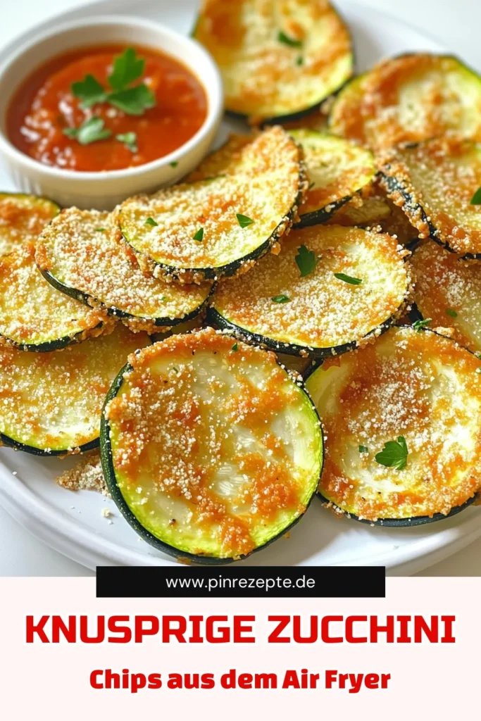 Entdecke das Rezept für Air Fryer knusprige Parmesan Zucchini Chips, die perfekt als Snack oder Beilage sind! Mit nur wenigen Zutaten erhältst du diese köstlichen Chips, die außen knusprig und innen zart sind. Verwandle deine Zucchini in einen gesunden Genuss! Klicke jetzt, um die detaillierte Zubereitung zu sehen und dir diesen gesunden Snack zu sichern. #AirFryer #ZucchiniChips #GesundeSnacks #ParmesanChips