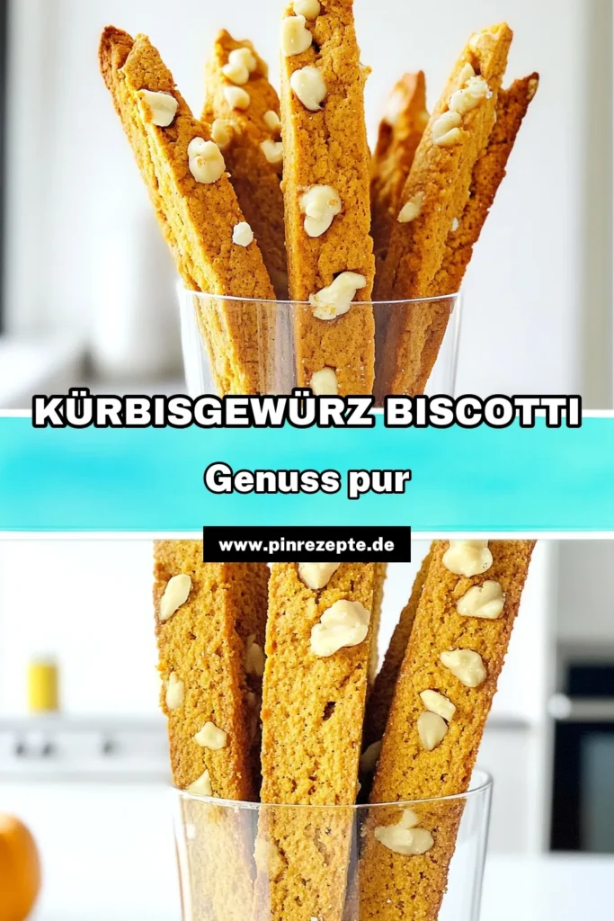 Entdecke das perfekte Rezept für köstliche Kürbisgewürz-Biscotti! Diese aromatischen Leckerbissen mit Kürbispüree, Nüssen und optionaler weißer Schokolade sind ideal für die Herbstsaison. Erfahre, wie du in nur wenigen Schritten diese knackigen Biscotti zaubern kannst. Verwöhne dich selbst oder überrasche deine Freunde mit einem tollen Snack! Klicke hier für das vollständige Rezept. #KürbisgewürzBiscotti #Herbstrezepte #Kekse #Backenliebhaber