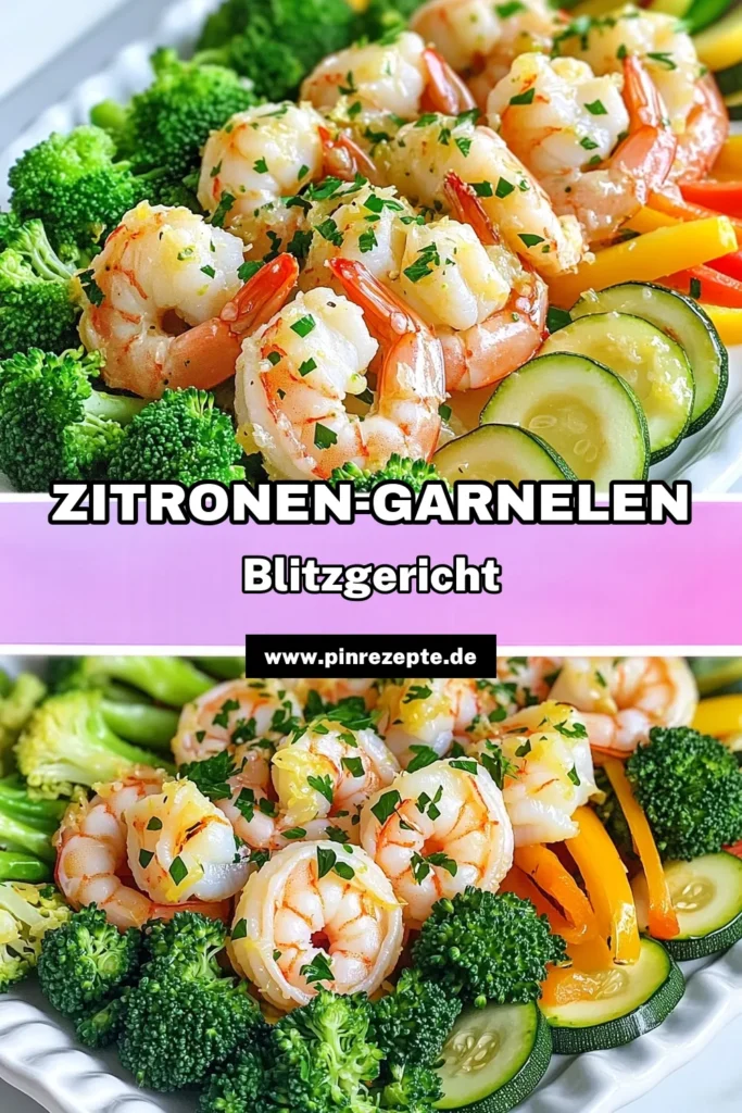 Entdecken Sie das Rezept für spritzige Zitronen-Knoblauch-Garnelen & Gemüse-Explosion, das in nur 30 Minuten zubereitet ist! Mit frischem Gemüse und saftigen Garnelen ist dieses Gericht nicht nur gesund, sondern auch köstlich. Perfekt für ein schnelles Abendessen oder ein besonderes Highlight. Lassen Sie sich inspirieren und probieren Sie es aus! Klicken Sie jetzt, um die vollständige Anleitung zu erhalten! #ZitronenKnoblauchGarnelen #SchnellesEssen #GesundeRezepte #Fischgericht