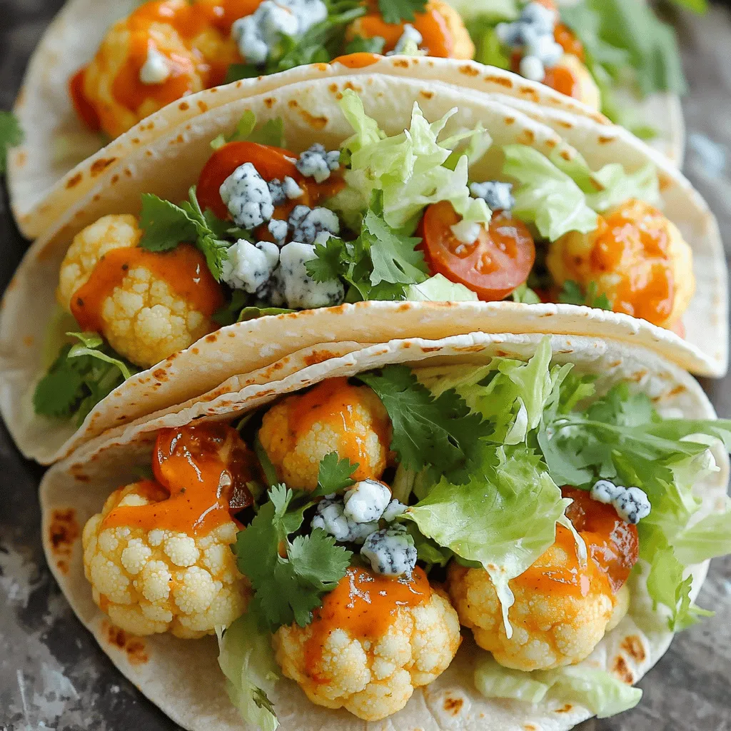 Um diese leckeren Tacos zu machen, brauchst du einige Hauptzutaten. Diese sind: - 1 mittelgroßer Blumenkohl, in Röschen zerteilt - 1 Tasse Mehl - 1 Tasse Wasser - 1 Tasse Buffalo-Sauce - 8 kleine Maistortillas Der Blumenkohl ist die Hauptzutat. Er gibt den Tacos einen tollen Biss und Geschmack. Die Maistortillas sind weich und passen perfekt zu den knusprigen Röschen. Für den Teig brauchst du einige Gewürze. Du benötigst: - 1 Teelöffel Knoblauchpulver - 1 Teelöffel Zwiebelpulver - 1 Teelöffel geräucherter Paprika - 1/2 Teelöffel Salz - 1/2 Teelöffel schwarzer Pfeffer Diese Gewürze bringen viel Geschmack in den Teig. Das Mehl und Wasser sorgen dafür, dass der Blumenkohl schön knusprig wird. Du mischst alles gut zusammen, bevor du den Blumenkohl tauchst. Für die Tacos gibt es viele tolle Toppings. Hier sind einige Ideen: - 1 Tasse geschnittene Salatblätter - 1/2 Tasse gewürfelte Tomaten - 1/4 Tasse zerbröckelter Blauschimmelkäse (optional) - Frischer Koriander zum Garnieren Mit diesen Toppings wird jeder Taco noch besser. Der frische Koriander gibt eine schöne Farbe und einen tollen Geschmack. Du kannst die Toppings nach deinem Geschmack anpassen. Zuerst bereite deinen Blumenkohl vor. Nimm einen mittelgroßen Blumenkohl und teile ihn in Röschen. In einer Schüssel vermische das Mehl, Knoblauchpulver, Zwiebelpulver, geräucherten Paprika, Salz und schwarzen Pfeffer. Diese Gewürze geben deinem Blumenkohl viel Geschmack. Füge langsam Wasser hinzu und rühre mit einem Schneebesen, bis der Teig glatt ist. Jetzt tauche jedes Blumenkohlröschen in den Teig. Sorge dafür, dass es gleichmäßig beschichtet ist. Klopfe den Überschuss leicht ab. Dies hilft, die richtige Textur zu erzielen. Ein guter Teig sorgt für eine knusprige Kruste. Heize die Heißluftfritteuse auf 200°C vor. Lege die beschichteten Blumenkohlröschen in einer einzigen Schicht in den Korb. Frittiere sie 15 Minuten lang. Schüttel den Korb nach 7 Minuten, um eine gleichmäßige Garung zu erreichen. Der Blumenkohl sollte nun knusprig und goldbraun sein. Während der Blumenkohl gart, erwärme die Maistortillas in einer trockenen Pfanne. Nutze mittlere Hitze und erwärme jede Tortilla etwa 30 Sekunden auf jeder Seite. Du willst, dass sie weich und geschmeidig werden. So lässt sich der Taco besser füllen und essen. Jetzt ist es Zeit, die Tacos anzurichten. Nimm eine Tortilla und lege eine großzügige Portion der knusprigen Blumenkohlröschen darauf. Füge geschnittene Salatblätter und gewürfelte Tomaten hinzu. Wenn du magst, streue etwas zerbröckelten Blauschimmelkäse darüber. Garnieren mit frischem Koriander bringt frische Aromen. Serviere die Tacos sofort und genieße sie warm. Um den Blumenkohl besonders knusprig zu machen, können Sie einige einfache Tricks nutzen. Zuerst sollten Sie die Röschen gut abtrocknen. Feuchtigkeit macht sie weich. Tauchen Sie die Blumenkohlröschen in den Teig und lassen Sie sie gut abtropfen. Ein weiterer Tipp ist, die Heißluftfritteuse vorzuheizen. Dadurch wird der Blumenkohl gleichmäßig gegart und knusprig. Achten Sie darauf, die Röschen nicht zu dicht zu legen. Dies hilft der Luftzirkulation. Auch das Schütteln des Korbs während des Garens sorgt für eine gleichmäßige Bräunung. Die Tortillas spielen eine große Rolle für den Genuss der Tacos. Um die perfekten Tortillas zu erwärmen, nutzen Sie eine trockene Pfanne. Stellen Sie die Pfanne auf mittlere Hitze. Legen Sie die Tortilla hinein und lassen Sie sie etwa 30 Sekunden auf jeder Seite erwärmen. Achten Sie darauf, dass die Tortillas nicht zu lange in der Pfanne bleiben. Sonst werden sie trocken. Wenn Sie die Tortillas warm halten wollen, wickeln Sie sie in ein sauberes Küchentuch. So bleiben sie weich und lecker. Jeder hat andere Vorlieben, und das ist okay! Für schärfere Tacos können Sie mehr Buffalo-Sauce hinzufügen. Wenn Sie es milder mögen, mischen Sie die Buffalo-Sauce mit etwas Ranch-Dressing. Das macht die Tacos cremiger und weniger scharf. Sie können auch andere Gemüse wie Paprika oder Zucchini hinzufügen. Diese bringen Farbe und zusätzliche Nährstoffe. Für eine vegane Option lassen Sie den Blauschimmelkäse weg oder ersetzen ihn durch Avocado. Das gibt einen tollen Geschmack und bleibt gesund. {{image_4}} Für Buffalo-Sauce gibt es viele Optionen. Mögen Sie es scharf? Nehmen Sie eine scharfe Sauce mit Chili. Für milde Varianten können Sie eine Mischung aus Butter und milder Sauce verwenden. So machen Sie die Tacos für alle schmackhaft. Experimentieren Sie mit verschiedenen Soßen. Das hält das Gericht frisch. Möchten Sie die Tacos vegan machen? Verwenden Sie Kichererbsenmehl anstelle von Weizenmehl. Mischen Sie es mit Wasser, um den Teig zu machen. Dies macht die Tacos glutenfrei und vegan. Für die Buffalo-Sauce können Sie eine pflanzliche Alternative wählen. So bleibt der Geschmack toll, ohne tierische Produkte. Sie können die Tacos nach Belieben füllen. Probieren Sie schwarze Bohnen für mehr Protein. Auch Avocado passt super zu den Tacos. Fügen Sie Mais für einen süßen Crunch hinzu. Frische Radieschen geben einen tollen Biss. Seien Sie kreativ! So können Sie Ihren Tacos eine persönliche Note geben. Um die Reste der Tacos frisch zu halten, lege sie in einen luftdichten Behälter. Stelle sicher, dass die Tacos komplett abgekühlt sind, bevor du sie lagerst. So bleibt die Knusprigkeit des Blumenkohls erhalten. Du kannst sie im Kühlschrank bis zu drei Tage aufbewahren. Die beste Methode, um die Tacos aufzuwärmen, ist das Backen im Ofen. Heize den Ofen auf 180°C vor. Lege die Tacos auf ein Backblech und backe sie für etwa 10 Minuten. So werden sie wieder knusprig. Du kannst auch die Heißluftfritteuse nutzen. Stelle sie auf 160°C und erwärme die Tacos für 5-7 Minuten. Im Kühlschrank bleiben die Tacos drei Tage frisch. Wenn du sie länger aufbewahren möchtest, friere die Blumenkohlstücke ohne Tortillas ein. So halten sie bis zu drei Monate. Wenn du bereit bist, sie zu essen, taue sie im Kühlschrank auf und folge den Aufwärmmethoden. Das Rezept ergibt vier Portionen. Jede Portion hat zwei Tacos. Wenn du mehr Gäste hast, kannst du die Zutaten verdoppeln, um genug zu machen. So kannst du sicherstellen, dass jeder satt wird und die leckeren Tacos genießt. Ja, du kannst andere Gemüse verwenden. Brokkoli, Zucchini oder Pilze sind tolle Alternativen. Achte darauf, die Stücke gleichmäßig zu schneiden. So garen sie gleichmäßig und werden schön knusprig. Wenn du gerne experimentierst, probiere verschiedene Gemüse für neue Geschmäcker. Ja, diese Tacos können glutenfrei und vegan sein. Verwende einfach glutenfreies Mehl anstelle von normalem Mehl. Achte darauf, dass die Buffalo-Sauce vegan ist. So kannst du sie ohne Bedenken genießen, egal welche Ernährung du hast. In diesem Beitrag haben wir die besten Zutaten für Blumenkohl-Tacos besprochen. Wir haben die Hauptzutaten, Gewürze und mögliche Garnierungen behandelt. Ich habe eine klare Schritt-für-Schritt-Anleitung zum Zubereiten gegeben. Zudem habe ich Tipps für extra knusprige Blumenkohlstücke und perfekte Tortillas geteilt. Variationen und Lagerungstipps machen das Rezept vielseitig. Experimentiere mit verschiedenen Geschmäckern und genieße dein Ergebnis! gesunde Tacos sind einfach und lecker.