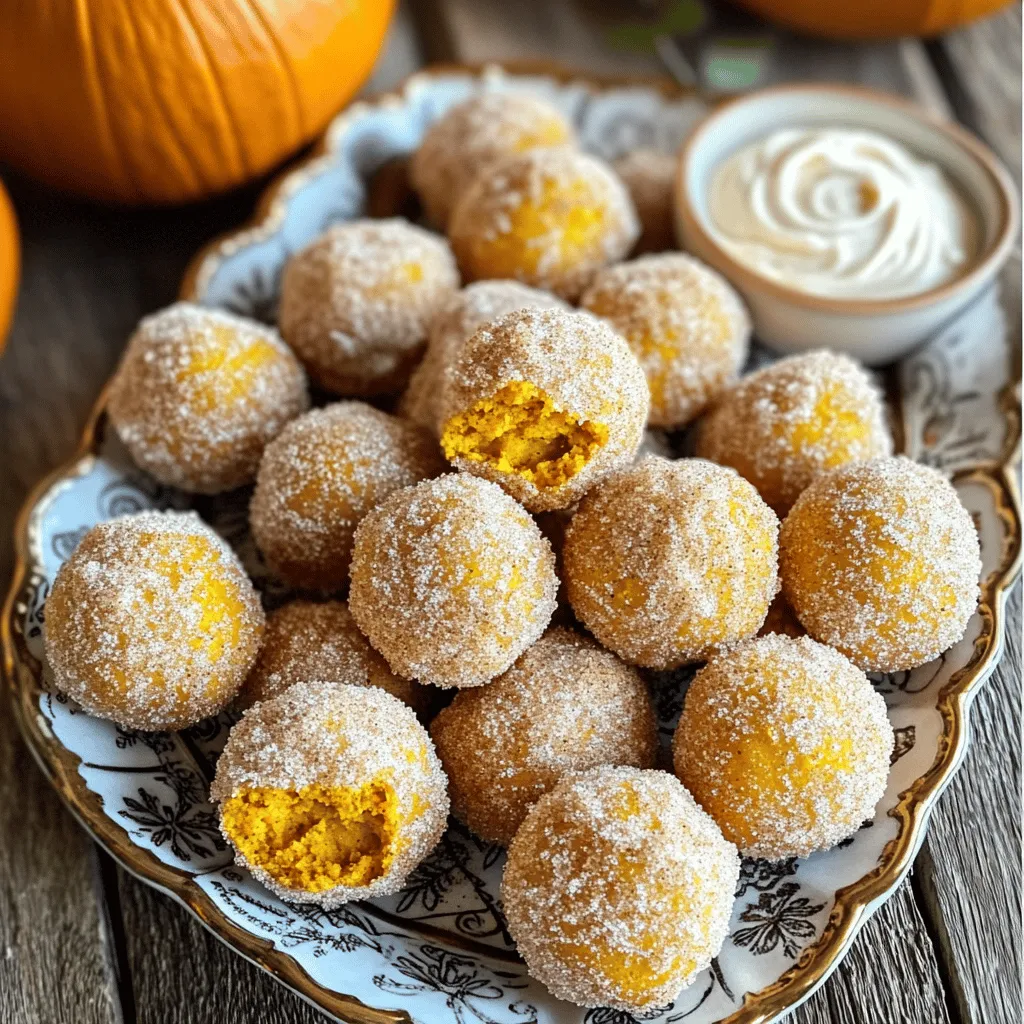 - 1 Tasse Kürbispüree - 1/3 Tasse Zucker - 1/3 Tasse brauner Zucker, gepresst - 1/2 Tasse Pflanzenöl - 2 große Eier - 1 3/4 Tassen Weizenmehl - 1 Teelöffel Backpulver - 1/2 Teelöffel Natron - 1/2 Teelöffel Salz Die Hauptzutaten für die Kürbisdonutlöcher sind einfach zu finden. Das Kürbispüree gibt den Donutlöchern ihren tollen Geschmack. Zucker und brauner Zucker sorgen für die süße Note. Weizenmehl gibt der Mischung Struktur, während Backpulver und Natron dafür sorgen, dass die Donutlöcher schön aufgehen. Das ist wichtig für die Textur. - 1 Teelöffel gemahlener Zimt - 1/2 Teelöffel gemahlene Muskatnuss - 1/4 Teelöffel gemahlener Ingwer - 1 Teelöffel Vanilleextrakt Die Gewürze bringen Wärme und Tiefe in das Rezept. Zimt ist der Star hier, er gibt den Donutlöchern ihren typischen Herbstgeschmack. Muskatnuss und Ingwer fügen zusätzlich einen Hauch von Schärfe hinzu. Vanilleextrakt rundet das Ganze mit einer süßen Note ab. - 1/4 Tasse Zucker (zum Wälzen) - 1 Esslöffel gemahlener Zimt (zum Wälzen) Diese zusätzlichen Zutaten sind der Schlüssel zum perfekten Finish. Der Zucker und Zimt, in denen Sie die Donutlöcher wälzen, verleihen ihnen eine knusprige, süße Schicht. Das ist der letzte Schliff, der sie unwiderstehlich macht. Zuerst heize deinen Ofen auf 175°C vor. Das ist wichtig für gleichmäßiges Backen. Fette dann ein Mini-Muffinblech leicht ein. So bleiben die Donutlöcher beim Herausnehmen ganz und krümeln nicht. In einer großen Schüssel kombinierst du die feuchten Zutaten. Gib das Kürbispüree, Zucker, braunen Zucker und Pflanzenöl hinein. Rühre alles mit einem Schneebesen, bis die Mischung glatt ist. Dann füge die Eier und den Vanilleextrakt hinzu. Rühre noch einmal gut um. In einer anderen Schüssel vermengst du die trockenen Zutaten. Das sind Weizenmehl, Backpulver, Natron, Salz, Zimt, Muskatnuss und Ingwer. Mische alles gründlich, damit die Gewürze gleichmäßig verteilt sind. Jetzt gibst du die trockenen Zutaten nach und nach zu den feuchten Zutaten. Rühre nur so lange, bis alles gerade vermischt ist. Achte darauf, nicht zu übermixen. Jetzt kommt der Spaß! Verwende einen kleinen Kekslöffel oder einen Esslöffel, um den Teig in die Muffinmulden zu füllen. Fülle jede Vertiefung bis zu zwei Drittel voll. Das gibt den Donutlöchern genug Platz zum Aufgehen. Backe die Donutlöcher für 10 bis 12 Minuten. Um zu testen, ob sie fertig sind, stecke einen Zahnstocher in die Mitte. Wenn er sauber herauskommt, sind sie bereit. Lass die Donutlöcher etwa 5 Minuten im Blech abkühlen. Danach kannst du sie vorsichtig auf ein Kuchengitter übertragen. Um die beste Konsistenz zu erreichen, mixen Sie den Teig nicht zu lange. Übermixen führt zu dichten Donutlöchern. Mischen Sie die feuchten und trockenen Zutaten nur, bis sie gerade kombiniert sind. Achten Sie auch auf das richtige Verhältnis von feuchten zu trockenen Zutaten. Zu viel Mehl macht die Donutlöcher trocken. Verwenden Sie das genaue Maß für jedes Ingredient, um perfekte Ergebnisse zu erzielen. Was tun, wenn die Donutlöcher zu trocken sind? Wenn Ihre Donutlöcher trocken sind, fügen Sie etwas mehr Kürbispüree hinzu. Dies hilft, die Feuchtigkeit zu erhöhen. Eine andere Möglichkeit ist, sie mit einer kleinen Menge Sirup oder geschmolzener Butter zu bestreichen. Ideen zur Verbesserung der Textur umfassen das Hinzufügen von Apfelmus oder Joghurt. Diese Zutaten bringen mehr Feuchtigkeit und machen die Donutlöcher fluffiger. Anrichten auf einem dekorativen Tablett ist eine schöne Art, die Donutlöcher zu zeigen. Sie können sie auch in einer hohen Schüssel anrichten. Bestäuben Sie die Donutlöcher mit extra Zimtzucker für einen tollen Look. Serviervorschläge für Frosting sind eine kleine Schale mit Frischkäse-Frosting. Dies ist ein leckerer Dip, der gut zu den süßen Donutlöchern passt. {{image_4}} Ein wenig Kreativität kann Ihre Kürbisdonutlöcher noch besser machen. Fügen Sie Schokoladenstückchen hinzu. Diese bringen eine süße Überraschung in jeden Biss. Verwenden Sie eine halbe Tasse Schokoladenstückchen. Mischen Sie sie vorsichtig in den Teig, bevor Sie ihn in die Muffinform geben. Sie können auch verschiedene Gewürze ausprobieren. Zum Beispiel, versuchen Sie Piment oder Kardamom. Diese Gewürze verleihen den Donutlöchern eine neue Geschmacksrichtung. Experimentieren Sie, um Ihren perfekten Mix zu finden. Wenn Sie glutenfrei essen, gibt es tolle Alternativen für Weizenmehl. Verwenden Sie Mandelmehl oder Kokosmehl. Diese Mehle haben weniger Gluten und einen tollen Geschmack. Mischen Sie die glutenfreie Mehlalternative im gleichen Verhältnis wie Weizenmehl. Achten Sie darauf, die Backpulvermenge entsprechend anzupassen. Für eine vegane Version ersetzen Sie die Eier und Milchprodukte. Nutzen Sie zum Beispiel Apfelmus oder eine Banane als Ei-Ersatz. Zwei Esslöffel Apfelmus passen gut. Verwenden Sie pflanzliche Milch statt der Eier. Diese Änderungen helfen, die Feuchtigkeit zu erhalten und den Geschmack zu bewahren. So können auch Veganer die Donutlöcher genießen. Kürbisdonutlöcher schmecken am besten frisch. Lagern Sie sie in einem luftdichten Behälter. Bei Zimmertemperatur bleiben sie weich. Im Kühlschrank können sie schneller trocken werden. Wenn Sie sie kühlen, essen Sie sie innerhalb von drei Tagen. Bei Raumtemperatur bleiben sie bis zu fünf Tage gut. Das Einfrieren ist einfach und effektiv. Lassen Sie die Donutlöcher zuerst abkühlen. Legen Sie sie dann in einen gefrierfesten Beutel. Achten Sie darauf, die Luft herauszudrücken. So verhindern Sie Gefrierbrand. Sie können die Donutlöcher bis zu drei Monate einfrieren. Zum Auftauen einfach bei Zimmertemperatur einige Stunden stehen lassen. Die Haltbarkeit der Donutlöcher hängt von der Lagerung ab. Bei Zimmertemperatur sind sie bis zu fünf Tage frisch. Im Kühlschrank halten sie bis zu drei Tage. Im Gefrierfach bleiben sie bis zu drei Monate genießbar. Überprüfen Sie die Donutlöcher vor dem Essen auf Anzeichen von Verderb. So genießen Sie immer die besten Aromen. Kürbis-Donutlöcher sind lecker und etwas kalorienreich. Eine Portion hat etwa 100 Kalorien. Diese Zahl kann je nach Zutaten variieren. Wenn Sie weniger Zucker verwenden, können Sie die Kalorien senken. Die Donutlöcher sind jedoch eine süße Belohnung, die man sich gönnen kann. Ja, frisches Kürbispüree ist eine tolle Wahl! Es hat einen frischen Geschmack. Dosenkürbis ist praktisch, aber frisch kann besser sein. Um frisches Püree zu machen, kochen Sie den Kürbis, bis er weich ist. Dann pürieren Sie ihn. Das gibt Ihnen mehr Kontrolle über die Textur. Beide Optionen sind lecker. Ja, Sie können die Donutlöcher im Voraus machen! Bereiten Sie den Teig und backen Sie sie bis zu zwei Tage vorher. Lagern Sie sie in einem luftdichten Behälter. Wälzen Sie sie kurz vor dem Servieren in Zimt-Zucker. So bleiben sie frisch und lecker. Wenn Sie Zeit sparen wollen, ist das eine gute Idee. Zusammenfassend hast du alle wichtigen Schritte und Tipps für Kürbis-Donutlöcher gelernt. Wir sprachen über die Zutaten, die Zubereitung und leckere Variationen. Denke daran, auf die Konsistenz des Teigs zu achten und die Donutlöcher kreativ darzustellen. Probiere verschiedene Gewürze und halte sie frisch. Diese Donutlöcher sind einfach und köstlich. Du wirst deine Lieben damit beeindrucken. Viel Spaß beim Backen!