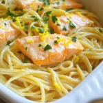 Für die Knoblauchbutter Lachs Pasta benötigst du: - 200g Pasta (Spaghetti oder Linguine) - 2 Lachsfilets (jeweils etwa 150g) - 4 Esslöffel ungesalzene Butter - 4 Knoblauchzehen, fein gehackt - 1 Esslöffel frischer Zitronensaft - 1 Teelöffel Zitronenschale - 1/4 Teelöffel rote Pfefferflocken (optional) - Salz und Pfeffer nach Geschmack - 2 Esslöffel frische Petersilie, gehackt (zur Garnierung) - Geriebener Parmesan (optional, zum Servieren) Wenn du die Pasta variieren möchtest, kannst du Vollkorn- oder glutenfreie Pasta verwenden. Für den Lachs kannst du auch Forelle oder Thunfisch nehmen. Butter kann durch Olivenöl ersetzt werden, um das Gericht leichter zu machen. Frischer Knoblauch ist am besten, aber Knoblauchpulver geht auch in der Not. Die Petersilie kann durch Basilikum oder Schnittlauch ersetzt werden. Frischer Lachs hat einen besseren Geschmack als gefrorener Lachs. Wenn du gefrorenen Lachs verwendest, tau ihn vorher auf, um die Textur zu verbessern. Achte darauf, frische Kräuter wie Petersilie erst kurz vor dem Servieren hinzuzufügen. Sie behalten so ihren frischen Geschmack und Duft. Bei der Pasta ist es wichtig, diese al dente zu kochen. So bleibt sie bissfest und passt gut zu der cremigen Sauce. Koche zuerst die Pasta. Nimm einen großen Topf und fülle ihn mit Wasser. Gib eine Prise Salz hinein und bringe das Wasser zum Kochen. Sobald es sprudelt, füge die Pasta hinzu. Ich empfehle Spaghetti oder Linguine. Koche sie nach Packungsanweisung al dente, das dauert 8 bis 10 Minuten. Wichtig ist, dass du vor dem Abgießen 1/2 Tasse des Nudelwassers aufbewahrst. Das hilft später, die Sauce zu binden. Nach dem Abgießen stelle die Pasta beiseite. Jetzt kommt der Lachs. Nimm eine große Pfanne und erhitze 2 Esslöffel Butter bei mittlerer Hitze. Würze die Lachsfilets mit Salz und Pfeffer. Lege sie mit der Hautseite nach unten in die Pfanne. Brate sie für 4 bis 5 Minuten, bis die Haut knusprig ist. Dann dreh die Filets um und brate sie weitere 2 bis 3 Minuten. Der Lachs sollte durchgegart sein. Nimm ihn aus der Pfanne und lege ihn beiseite. In der gleichen Pfanne fügst du jetzt die restlichen 2 Esslöffel Butter hinzu. Lass sie schmelzen. Dann gib den fein gehackten Knoblauch, die roten Pfefferflocken (wenn du sie magst) und die Zitronenschale dazu. Schwitze alles etwa 1 Minute an, bis es gut riecht. Achte darauf, den Knoblauch nicht zu verbrennen. Das wäre schade! Jetzt kommt der spaßige Teil! Gib die abgetropfte Pasta in die Pfanne. Mische alles gut mit der Knoblauchbutter. Wenn die Pasta zu trocken erscheint, füge nach und nach einen Esslöffel des aufbewahrten Nudelwassers hinzu. Rühre weiter, bis die Sauce die gewünschte Konsistenz hat. Zupfe den gegarten Lachs in kleine Stücke und vermenge ihn vorsichtig mit der Pasta und dem Zitronensaft. Schmecke mit Salz und Pfeffer ab. Die perfekte Garzeit ist entscheidend. Für die Pasta ist es wichtig, sie al dente zu kochen. Das dauert etwa 8-10 Minuten. Überprüfe die Packungsanweisung für die genauen Zeiten. Der Lachs braucht etwas mehr Aufmerksamkeit. Brate ihn 4-5 Minuten mit der Hautseite nach unten. Wende ihn dann und brate ihn weitere 2-3 Minuten. So bleibt er saftig und zart. Die Knoblauchbutter ist der Schlüssel zu diesem Gericht. Verwende ungesalzene Butter für besten Geschmack. Schmelze die Butter bei mittlerer Hitze. Achte darauf, den Knoblauch erst hinzuzufügen, wenn die Butter geschmolzen ist. So wird der Knoblauch gleichmäßig gegart. Schwitze ihn etwa eine Minute an. Der Duft sollte köstlich sein! Vermeide es, den Knoblauch zu verbrennen, da er bitter wird. Die Sauce sollte cremig und leicht sein. Wenn die Pasta trocken wirkt, füge nach und nach das aufbewahrte Nudelwasser hinzu. Dieses Wasser hat Stärke, die hilft, die Sauce zu binden. Beginne mit einem Esslöffel und füge mehr hinzu, bis die gewünschte Konsistenz erreicht ist. So wird die Pasta gut umhüllt und schmeckt großartig. {{image_4}} Wenn du eine vegetarische Option suchst, probiere stattdessen gebratene Zucchini oder Auberginen. Diese Gemüse bringen Textur und Geschmack in dein Gericht. Du kannst auch Kichererbsen hinzufügen, um mehr Protein zu bekommen. Sie passen gut zur Knoblauchbutter und der Pasta. Ersetze die Lachsfilets einfach durch dein Lieblingsgemüse. Um dem Gericht mehr Tiefe zu geben, füge frische Kräuter wie Basilikum oder Thymian hinzu. Diese Kräuter ergänzen die Aromen der Knoblauchbutter sehr gut. Für einen frischen Kick kannst du auch etwas Spinat oder Erbsen unter die Pasta mischen. Ein Spritzer Balsamico oder ein wenig Kapern bringen zusätzliche Geschmackselemente, die das Gericht aufwerten. Falls du glutenfrei essen möchtest, wähle glutenfreie Pasta. Diese ist mittlerweile in vielen Geschäften erhältlich. Achte darauf, die Zutaten der Butter und der Gewürze zu überprüfen. Die meisten sind von Natur aus glutenfrei. Du kannst auch Zucchini-Nudeln verwenden, um eine leichte und gesunde Variante zu kreieren. So bleibt das Gericht frisch und leicht, ohne auf den Geschmack zu verzichten. Die Reste der Knoblauchbutter Lachs Pasta sollten in einem luftdichten Behälter aufbewahrt werden. So bleiben die Aromen frisch. Lassen Sie die Pasta zuerst abkühlen. Lagern Sie sie dann im Kühlschrank. Sie können die Reste bis zu drei Tage aufbewahren. Um die Pasta aufzuwärmen, nutzen Sie eine Pfanne oder die Mikrowelle. In der Pfanne etwas Wasser oder Brühe hinzufügen, damit die Pasta nicht austrocknet. Erhitzen Sie sie auf mittlerer Hitze. In der Mikrowelle können Sie die Pasta in 30-Sekunden-Intervallen erhitzen. Rühren Sie dazwischen gut um. Fügen Sie frische Petersilie hinzu, um den Geschmack zu beleben. Im Kühlschrank bleibt die Pasta drei Tage frisch. Im Gefrierfach kann sie bis zu einem Monat aufbewahrt werden. Wenn Sie die Pasta einfrieren, verwenden Sie einen gefrierfesten Behälter. Vergessen Sie nicht, sie gut zu beschriften. Beim Auftauen lassen Sie die Pasta über Nacht im Kühlschrank auftauen. Die Zubereitung dieser Pasta dauert nur 15 Minuten. Sie können in fünf Minuten die Pasta kochen. Währenddessen braten Sie den Lachs an, was weitere sieben Minuten dauert. In den letzten Minuten machen Sie die Knoblauchbuttersauce. So einfach und schnell ist es! Ja, Dosenlachs kann eine praktische Alternative sein. Er spart Zeit und ist einfach zu verwenden. Achten Sie darauf, den Dosenlachs gut abzutropfen. Er sollte am Ende der Zubereitung zur Pasta gegeben werden, um nicht zu zerfallen. Zu dieser Pasta passen viele Beilagen gut. Ein frischer grüner Salat ist eine tolle Wahl. Auch geröstetes Gemüse bringt Farbe und Geschmack auf den Tisch. Knuspriges Brot eignet sich perfekt, um die köstliche Knoblauchbuttersauce aufzutunken. In diesem Artikel habe ich die besten Tipps für Garlic Butter Salmon Pasta geteilt. Wir haben die Zutaten, die Zubereitung und nützliche Tricks behandelt. Achte auf die Garzeiten und die Konsistenz der Sauce für ein tolles Gericht. Variationen und Lagerung helfen dir, das Rezept anzupassen. Denke daran, du kannst immer kreativ sein. Experimentiere mit verschiedenen Zutaten, um deinen perfekten Geschmack zu finden. Mit diesen Informationen kannst du tolle Gerichte genießen. Guten Appetit!
