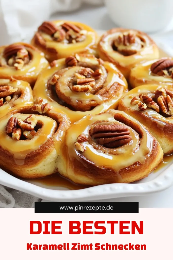 Entdecke das unwiderstehliche Rezept für karamellisierte Pekan-Zimt-Schnecken! Diese süßen Hefeschnecken sind perfekt für einen gemütlichen Brunch oder zum Kaffee. Mit dem köstlichen Zimtschnecken Rezept und knackigen Pekannüssen backen ist ein Genuss. Verfeinere sie mit selbstgemachter Karamellsauce für den ultimativen Geschmack. Probiere es aus und bringe Freude auf deinen Tisch! #KaramellisiertePekanZimtSchnecken #ZimtschneckenRezept #PekannüsseBacken #SüßeHefeschnecken