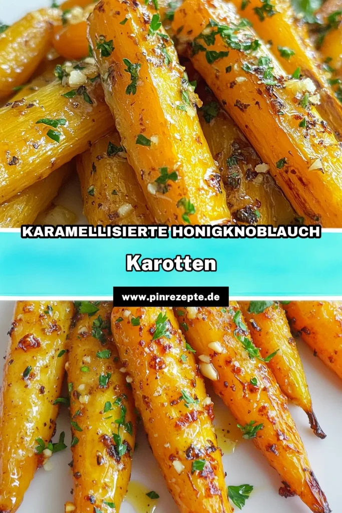 Entdecke unser einfaches Rezept für Honig-Knoblauch-Karotten! Diese gesunde Karotten Zubereitung bringt voller Geschmack auf deinen Tisch. Mit nur wenigen Zutaten bereitest du köstliche, geröstete Karotten zu, die perfekt als Beilage zu Fleischgerichten oder in Buddha Bowls sind. Lass dich von der süßen Note des Honigs und dem Aroma des Knoblauchs überzeugen. Probiere dieses einfache Rezept jetzt aus und speichere es für später! #HonigKnoblauchKarotten #gerösteteKarottenRezept #einfacheBeilage #gesundeKarottenZubereitung