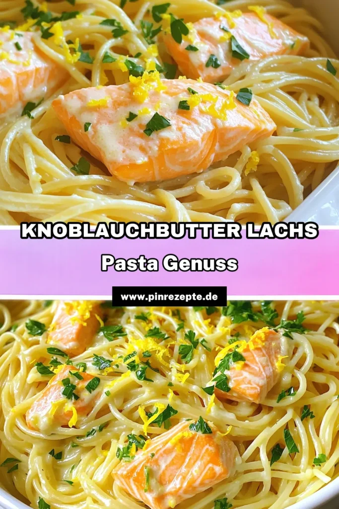 Entdecke das Rezept für köstliche Knoblauchbutter-Lachs-Pasta, die in nur 15 Minuten fertig ist! Diese perfekte Kombination aus frischem Lachs, aromatischer Knoblauchbutter und Spaghetti wird deine Geschmacksknospen verzaubern. Ideal für ein schnelles Abendessen oder ein besonderes Date. Klick jetzt und lass dich von diesen einfachen Schritten inspirieren! #KnoblauchbutterLachsPasta #SchnelleRezepte #PastaLiebhaber #EssenLeben
