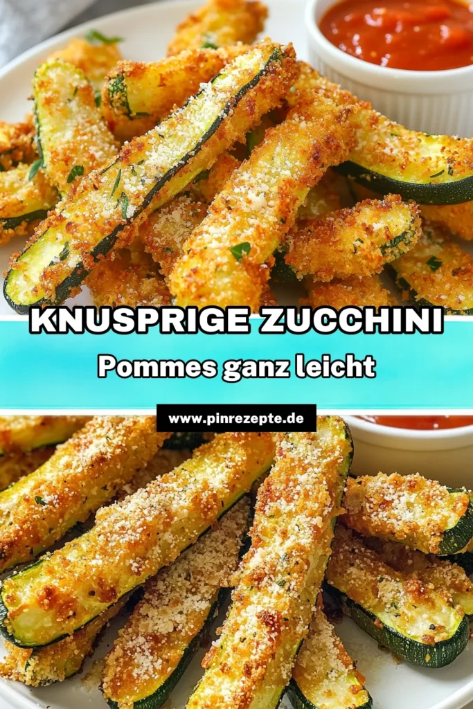 Genieße knusprige Zucchini-Pommes mit unserem Rezept für Parmesan-Zucchini-Pommes aus der Heißluftfritteuse! Diese gesunde Snack-Idee ist ideal für alle, die glutenfreie Pommes lieben. In nur 25 Minuten hast du eine leckere und knusprige Beilage oder einen Snack. Probiere es aus und teile deine Kreation! Klicke auf den Pin für die vollständige Anleitung! #Heißluftfritteuse #ZucchiniPommes #SnackIdeen #Glutenfrei