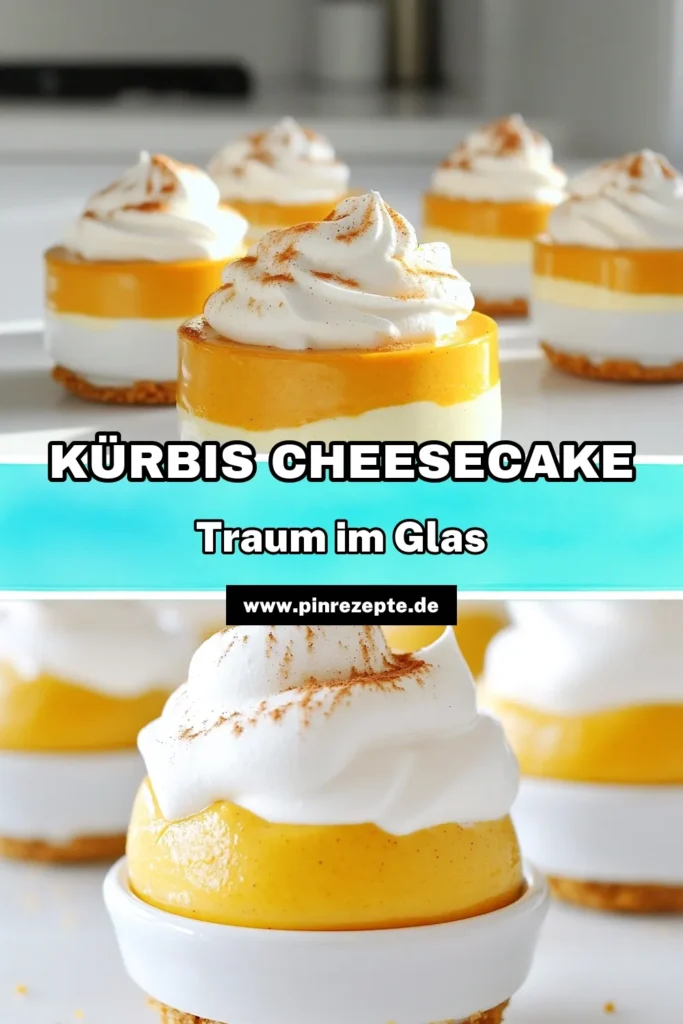 Entdecken Sie das köstliche Rezept für Kürbis-Cheesecake-Mousse-Tässchen, ideal für den Herbst! Mit cremigem Frischkäse, himmlischem Kürbispüree und einer knusprigen Graham-Cracker-Kruste, sind diese kleinen Leckereien perfekt für Ihre nächsten Feierlichkeiten. Bereiten Sie sie im Handumdrehen zu und erfreuen Sie Ihre Gäste. Klicken Sie jetzt, um die detaillierte Anleitung und weitere tolle Rezepte zu entdecken! #KürbisCheesecake #Herbstleckereien #Dessertrezepte #Kürbisrezepte