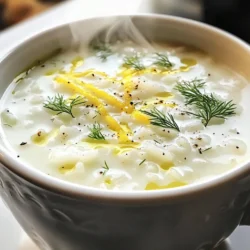 - 1 Tasse ungekochter Jasminreis - 8 Tassen Hühner- oder Gemüsebrühe - 2 große Eier - 1/4 Tasse frischer Zitronensaft (ca. 2-3 Zitronen) Die Hauptzutaten sind die Basis für die griechische Zitronen-Reissuppe. Jasminreis bringt einen feinen Geschmack mit. Hühner- oder Gemüsebrühe sorgt für einen herzhaften Grundgeschmack. Eier und Zitronensaft geben der Suppe ihre charakteristische Frische und Cremigkeit. - 1 Tasse gekochtes Hähnchen, zerrupft - Gewürze und Kräuter nach Geschmack Optionales Hähnchen macht die Suppe noch sättigender. Du kannst auch Gewürze wie Pfeffer oder frische Kräuter wie Dill hinzufügen, um die Aromen zu intensivieren. Diese Zutaten helfen, die Suppe ganz nach deinem Geschmack zu gestalten. - Qualität der Brühe: Eine gute Brühe macht den Unterschied. Verwende frische oder hausgemachte Brühe, wenn möglich. - Frische der Zitrone: Achte darauf, frische Zitronen zu wählen. Sie geben mehr Saft und Geschmack. Wenn du diese Tipps beachtest, wirst du eine köstliche und aromatische Suppe zubereiten. {{ingredient_image_2}} Zwiebel und Knoblauch bringen viel Geschmack in die Suppe. Ich erhitze das Olivenöl in einem großen Topf bei mittlerer Hitze. Dann gebe ich die fein gehackte Zwiebel und den Knoblauch hinein. Ich schaue, dass sie etwa 3-5 Minuten garen, bis die Zwiebel glasig wird. Diese Sautierung ist wichtig, um die Aromen freizusetzen. Jetzt kommt der Jasminreis. Ich gebe den ungekochten Reis in den Topf und rühre gut um. Diese Technik des Anröstens gibt dem Reis einen nussigen Geschmack. Ich röste den Reis etwa 2 Minuten an. So entfaltet er sein volles Aroma und wird perfekt für die Suppe. Nach dem Anrösten ist es Zeit für die Brühe. Ich gieße die Hühner- oder Gemüsebrühe in den Topf und bringe sie zum Kochen. Wenn die Brühe kocht, reduziere ich die Hitze. Jetzt lasse ich die Suppe 15-20 Minuten köcheln. Es ist wichtig, dass ich die Temperatur kontrolliere, damit der Reis gleichmäßig gart. Während die Suppe kocht, bereite ich die Eier-Zitronen-Mischung vor. In einer Schüssel verquirle ich die Eier und den frischen Zitronensaft gut. Diese Technik nennt man Temperieren. Ich gebe langsam heiße Brühe zur Eimischung, während ich ständig rühre. So verhindere ich, dass die Eier gerinnen. Das sorgt für eine glatte und cremige Suppe. - Verwendung von frischen Kräutern: Frische Kräuter machen die Suppe lebendig. Ich empfehle, Dill oder Petersilie zu verwenden. Diese Kräuter bringen eine tolle Frische und einen schönen Farbkontrast. Füge die Kräuter am Ende hinzu, um den besten Geschmack zu erhalten. - Essensstil anpassen: Du kannst die Suppe nach deinem Stil anpassen. Wenn du es lieber leicht magst, lasse das Hähnchen weg. Möchtest du mehr Fülle? Füge mehr Reis hinzu. So passt die Suppe zu deinem Geschmack. - Überkochen der Eier: Achte darauf, die Eier nicht zu überkochen. Das passiert, wenn du die Hitze zu hoch stellst. Temperiere die Eier langsam mit Brühe, um ein Gerinnen zu vermeiden. Rühre ständig, damit sie schön cremig bleiben. - Zu viel Salz verwenden: Salz ist wichtig, aber weniger ist oft mehr. Beginne mit einer kleinen Menge und schmecke dann ab. Die Brühe hat oft schon genug Salz. So bleibt der frische Geschmack der Zitrone erhalten. - Cremige versus klare Suppe: Du kannst wählen, ob du eine cremige oder klare Suppe möchtest. Für eine cremige Konsistenz füge die Eimischung langsam hinzu. Wenn du eine klare Suppe bevorzugst, lasse die Eier weg oder nutze weniger. - Anpassungsmöglichkeiten je nach Geschmack: Experimentiere mit der Konsistenz. Du kannst mehr Brühe hinzufügen, um die Suppe dünner zu machen. Oder lasse sie länger köcheln, um sie dickflüssiger zu machen. So findest du die perfekte Textur für dich. Pro Tipps Reis richtig rösten: Rösten Sie den Reis in Olivenöl, bevor Sie die Brühe hinzufügen. Dies verleiht dem Reis zusätzlichen Geschmack und verbessert die Textur der Suppe. Temperieren der Eier: Um zu verhindern, dass die Eier gerinnen, fügen Sie zuerst eine kleine Menge heißer Brühe zu der Eimischung hinzu und rühren Sie ständig um, bevor Sie die Mischung zur Suppe geben. Frische Kräuter verwenden: Garnieren Sie die Suppe mit frischem Dill oder Petersilie kurz vor dem Servieren, um einen lebendigen Geschmack und ein ansprechendes Aussehen zu erzielen. Variationen hinzufügen: Experimentieren Sie mit zusätzlichen Zutaten wie Gemüse oder verschiedenen Gewürzen, um die Suppe nach Ihrem Geschmack anzupassen und zu bereichern. {{image_4}} Für eine vegetarische Griechische Zitronen-Reissuppe kann man Gemüsebrühe verwenden. Diese Brühe gibt der Suppe viel Geschmack. Du kannst auch frisches Gemüse wie Karotten oder Sellerie hinzufügen. Diese Zutaten machen die Suppe bunt und gesund. Statt Hähnchen kannst du Kichererbsen verwenden. Sie sind eine gute Proteinquelle und passen gut zur Suppe. In verschiedenen Regionen Griechenlands gibt es unterschiedliche Rezepte. Manche verwenden Reisnudeln statt Jasminreis. Andere fügen mehr Zitronensaft hinzu, um die Suppe noch frischer zu machen. Manchmal werden auch Gewürze wie Kreuzkümmel oder Zimt verwendet. Diese Gewürze bringen einen neuen Geschmack in die Suppe. Zu dieser Suppe passen viele Beilagen gut. Ein einfacher griechischer Salat ist perfekt. Auch knuspriges Brot ist eine tolle Ergänzung. Du kannst das Brot in die Suppe tauchen und so den Geschmack genießen. Für ein vollständiges Essen kannst du die Suppe mit gegrilltem Gemüse oder einem leichten Dessert servieren. Ein Joghurt mit Honig und Nüssen rundet das Mahl ab. Du kannst die Suppe im Kühlschrank aufbewahren. Fülle sie in einen luftdichten Behälter. So bleibt sie frisch. Sie hält sich dort bis zu vier Tage. Wenn du die Suppe länger aufbewahren möchtest, friere sie ein. In einem Gefrierbehälter bleibt sie bis zu drei Monate gut. Achte darauf, einen Behälter zu wählen, der für den Gefrierschrank geeignet ist. Frische Zutaten sind wichtig. Sie machen die Suppe schmackhaft. Lagere frische Zitronen im Kühlschrank. So bleiben sie länger haltbar. Jasminreis kannst du in einem trockenen, kühlen Ort aufbewahren. Die Brühe sollte ebenfalls im Kühlschrank sein. Verwende sie innerhalb von drei bis vier Tagen nach dem Öffnen. Wenn du Brühe selbst machst, friere sie in Portionen ein. Die beste Methode zum Aufwärmen ist im Topf. Erhitze die Suppe langsam bei mittlerer Hitze. Rühre dabei oft um, damit sie nicht anbrennt. Mikrowellen sind auch möglich. Stelle die Suppe in eine mikrowellengeeignete Schüssel. Erhitze sie in kurzen Intervallen, um ein Überkochen zu vermeiden. Beim Aufwärmen kann sich die Konsistenz ändern. Der Reis kann weicher werden und die Suppe dickflüssiger. Füge einfach etwas Brühe hinzu, um die gewünschte Konsistenz zu erreichen. Die Säure kommt vom Zitronensaft. Um die Balance zu finden, taste dich langsam heran. Beginne mit weniger Zitronensaft. Füge nach Bedarf mehr hinzu. Ein Spritzer mehr kann die Suppe erfrischen. Aber zu viel kann die Aromen überdecken. Probiere die Suppe zwischendurch und passe sie an. Ja, die Suppe ist glutenfrei, solange du glutenfreie Brühe verwendest. Die Hauptzutaten sind Reis und Gemüse oder Hühnerbrühe. Beide sind von Natur aus glutenfrei. Achte darauf, dass keine zusätzlichen Zutaten Gluten enthalten. So kannst du sicher sein, dass die Suppe für alle geeignet ist. Ja, du kannst die Suppe im Voraus machen. Koche sie komplett und lasse sie abkühlen. Fülle sie in einen luftdichten Behälter. Bewahre die Suppe im Kühlschrank auf. Sie hält sich dort bis zu drei Tage. Zum Aufwärmen, erhitze sie sanft auf dem Herd. Achte darauf, dass sie nicht kocht, um die Eier zu schützen. Das Rezept ergibt vier bis sechs Portionen. Es hängt davon ab, wie viel jeder isst. Wenn du mehr Gäste hast, verdopple die Zutaten. So hast du genug für alle. Die Suppe eignet sich auch gut als Vorspeise. In diesem Artikel haben wir alle Zutaten und Schritte für eine köstliche Suppe behandelt. Die Qualität von Brühe und frischen Zutaten ist entscheidend. Achte auf die richtige Technik beim Kochen, um den besten Geschmack zu erzielen. Denk daran, häufige Fehler zu vermeiden, damit deine Suppe perfekt wird. Variationen und Tipps zur Lagerung helfen dir, dein Gericht anzupassen und zu genießen. Experimentiere und finde heraus, was dir am besten schmeckt. So wird deine Suppe zum Hit in deiner Küche!