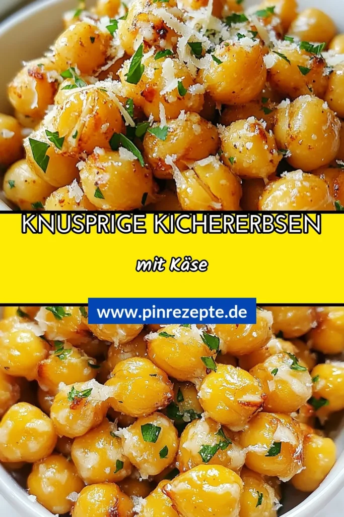 Entdecke knusprige Kichererbsen mit unserem aromatischen Knoblauch Parmesan Snack! Dieses gesunde Kichererbsen Rezept ist der perfekte vegane Snack für jede Gelegenheit. Die Kichererbsen sind einfach zuzubereiten und bieten einen köstlichen, knusprigen Genuss. Perfekt als Snack oder als Topping für Salate. Probiere es jetzt aus und lass dich von diesem gesunden Snack begeistern! #KichererbsenRezept #VeganerSnack #GesundeSnacks #KnoblauchParmesanSnack