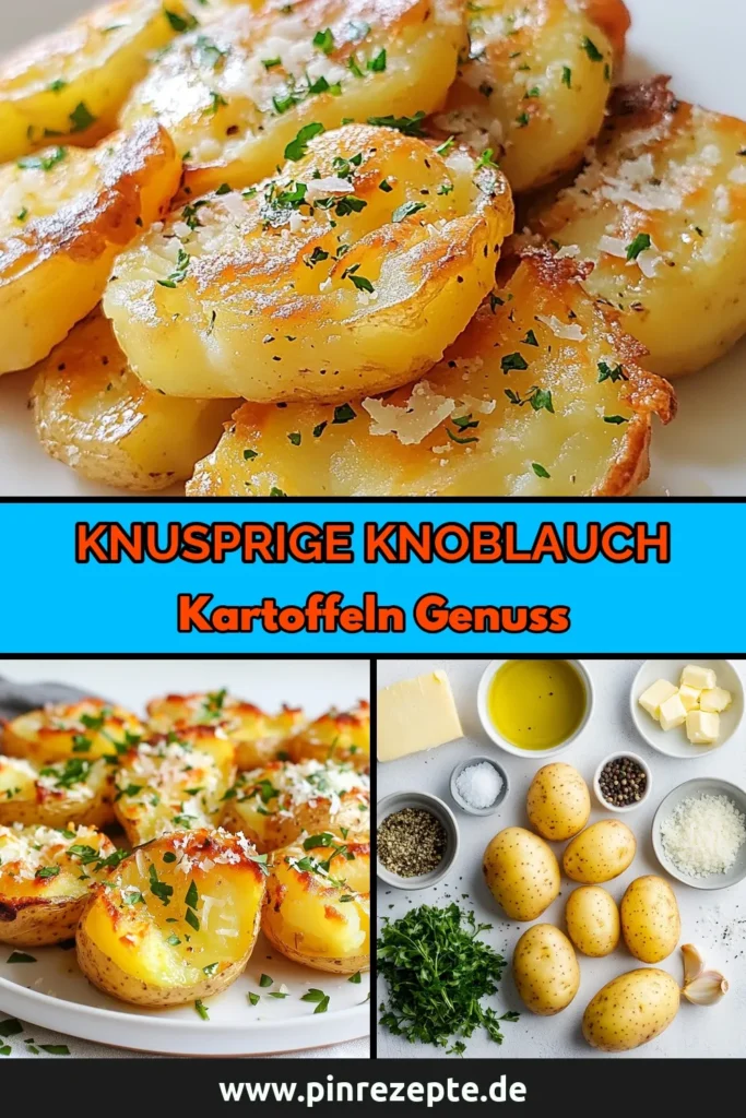 Entdecke das perfekte Rezept für Knoblauch Parmesan Kartoffeln mit unseren köstlichen zerdrückten Kartoffeln! Dieses einfache Beilage Kartoffeln Rezept wird mit frisch gehacktem Knoblauch und geschmolzenem Parmesan zubereitet, um einen himmlischen Geschmack zu erzielen. Ofen gebackene Knoblauch Kartoffeln sind ideal für jedes Dinner. Probiere es aus und beeindrucke deine Gäste! Speichere das Rezept für später! #KnoblauchParmesanKartoffeln #ZerdrückteKartoffelnRezept #KartoffelnMitKnoblauchUndParmesan #EinfacheBeilageKartoffeln