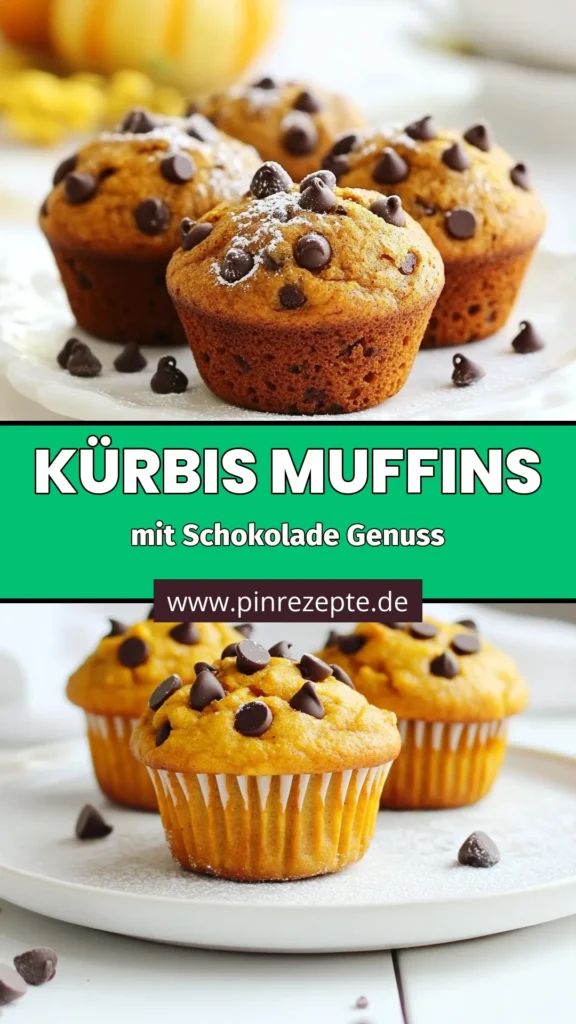 Entdecken Sie das perfekte Rezept für Kürbis-Muffins mit köstlichen Schokoladenstückchen! Diese gesunden Muffins mit Kürbis sind einfach zuzubereiten und ideal für den Herbst. Unser Muffin Rezept mit Schokolade bringt den Geschmack von Kürbisgebäck auf ein neues Level. Genießen Sie sie warm oder mit Puderzucker bestäubt. Probieren Sie es aus und teilen Sie Ihre Kreationen! #KürbisMuffins #SchokoladenstückchenMuffins #GesundeMuffins #MuffinRezeptMitSchokolade