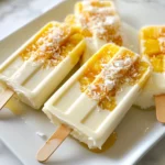 Für die perfekten Ananas-Kokos-Popsicles brauche ich einige Hauptzutaten. Diese Zutaten sind einfach zu finden und machen die Popsicles lecker. - 2 reife Ananas, geschält und in Stücke geschnitten - 1 Dose (400 ml) Kokosmilch - 60 ml Honig oder Ahornsirup - 120 g ungesüßte Kokosraspeln - 1 Teelöffel Vanilleextrakt - Eine Prise Salz Die Ananas bringt die frische Süße. Kokosmilch sorgt für die cremige Textur. Honig oder Ahornsirup gibt den richtigen süßen Kick. Vanilleextrakt fügt noch mehr Geschmack hinzu. Ich empfehle, 60 ml Honig oder Ahornsirup zu verwenden. Diese Menge ist oft perfekt, aber du kannst sie nach deinem Geschmack anpassen. Wenn du es süßer magst, füge mehr hinzu. Wenn du es weniger süß magst, reduziere die Menge. Wenn du gerne experimentierst, gibt es viele Optionen für Abwandlungen. Hier sind einige Ideen: - Füge frische Minze für einen erfrischenden Geschmack hinzu. - Mische andere Früchte wie Mango oder Erdbeeren in die Basis. - Verwende griechischen Joghurt für eine cremigere Konsistenz. - Probiere Limettensaft für eine spritzige Note. Mit diesen Zutaten kannst du jeden Sommer eine neue Version der Ananas-Kokos-Popsicles kreieren. {{ingredient_image_2}} Zuerst bereite ich die Zutaten vor. Ich nehme zwei reife Ananas und schneide sie in Stücke. Dann öffne ich eine Dose Kokosmilch. Ich habe auch Honig oder Ahornsirup bereit. Das ist wichtig für die Süße. Ich messe 60 ml ab. Dann suche ich 120 g ungesüßte Kokosraspeln und einen Teelöffel Vanilleextrakt. Eine Prise Salz darf auch nicht fehlen. Ich stelle alle Zutaten in der Nähe des Mixers bereit. Ich gebe die Ananasstücke, die Kokosmilch, den Honig, den Vanilleextrakt und das Salz in den Mixer. Ich schalte den Mixer ein und lasse ihn laufen, bis die Mischung glatt ist. Dann probiere ich die Mischung. Wenn ich mehr Süße will, füge ich etwas Honig oder Ahornsirup hinzu. Es ist wichtig, dass die Mischung gut schmeckt. Nach dem Mischen füge ich die Kokosraspeln hinzu. Ich rühre vorsichtig, bis die Raspeln gut verteilt sind. So bekommt jeder Bissen die richtige Textur. Jetzt ist es Zeit, die Mischung in die Popsicle-Formen zu gießen. Ich achte darauf, dass ich oben etwas Platz lasse. Das ist wichtig, damit die Popsicles beim Einfrieren nicht überlaufen. Ich stecke die Popsicle-Stäbchen in die Formen. Dann kommt alles in den Gefrierschrank. Ich lasse die Popsicles dort für mindestens 4 bis 6 Stunden, bis sie fest sind. Wenn ich die Popsicles essen will, halte ich die Formen kurz unter warmes Wasser. Dann ziehe ich vorsichtig die Popsicles heraus. Diese Schritte machen die Zubereitung einfach und lecker! Um die beste Konsistenz für deine Popsicles zu erreichen, achte auf die richtige Balance. Die Ananas sollte reif und saftig sein. Das gibt den Popsicles einen tollen Geschmack und die richtige Menge Flüssigkeit. Die Kokosmilch bringt Cremigkeit. Eine Prise Salz hebt die Aromen hervor. Mixe alles gut, aber nicht zu lange, damit die Kokosraspeln nicht zerfallen. Dekoration macht die Popsicles noch schöner! Du kannst sie mit frischen Ananasstücken oder Kokosraspeln bestreuen. Ein Spritzer Limettensaft sorgt für einen tollen Farbkontrast. Verwende auch essbare Blumen für einen besonderen Look. Wenn du die Popsicles servierst, lege sie auf ein buntes Teller. Das zieht die Blicke an und macht Lust auf mehr! Um die Zubereitung schnell zu machen, bereite alles im Voraus vor. Schneide die Ananas und messe die Zutaten ab, bevor du mit dem Mixen beginnst. Mit einem guten Mixer geht das Mixen schnell. Du kannst die Popsicles auch am Abend vorher machen. So sind sie am nächsten Tag bereit zum Genießen. Plane mindestens 4-6 Stunden für das Einfrieren ein, damit sie perfekt fest werden. Pro Tipps Frische Ananas wählen: Verwenden Sie reife, saftige Ananas für den besten Geschmack. Achten Sie darauf, dass die Schale eine goldene Farbe hat und die Früchte einen süßen Duft verströmen. Kokosmilch gut schütteln: Stellen Sie sicher, dass die Kokosmilch vor dem Mischen gut geschüttelt wird, um die cremige Konsistenz zu gewährleisten und die Fette gleichmäßig zu verteilen. Alternativen zur Süßung: Experimentieren Sie mit verschiedenen Süßungsmitteln wie Agavendicksaft oder Stevia, um die Popsicles nach Ihrem Geschmack anzupassen. Einfaches Herauslösen: Um die Popsicles leichter herauszubekommen, tauchen Sie die Formen für ein paar Sekunden in warmes Wasser, um die Kälte zu überwinden und die Popsicles zu lösen. {{image_4}} Sie können diese Popsicles leicht anpassen. Fügen Sie Früchte wie Mango oder Erdbeeren hinzu. Diese Früchte passen gut zu Ananas und Kokos. Sie bringen auch eigene süße Aromen mit. Mixen Sie einfach die gewünschten Stücke mit der Kokosmilch. Experimentieren Sie mit verschiedenen Kombinationen für neue Geschmäcker. Wenn Sie eine vegane Version möchten, ersetzen Sie den Honig. Verwenden Sie stattdessen Ahornsirup oder Agavendicksaft. Diese Süßungsmittel sind pflanzlich und lecker. Sie können auch Stevia oder Kokosblütenzucker nutzen. Diese Optionen sind gesünder und bringen einen einzigartigen Geschmack. Für Allergien können Sie die Kokosmilch ersetzen. Probieren Sie Mandel- oder Sojamilch aus. Diese Alternativen sind oft gut verträglich. Achten Sie auch auf die Süßungsmittel. Wenn jemand eine Unverträglichkeit hat, wählen Sie eine sichere Option. So können alle die Popsicles genießen, ohne sich Sorgen zu machen. Um die Frische der Ananas-Kokos-Popsicles zu bewahren, sollten Sie sie richtig lagern. Wickeln Sie die Popsicles in Frischhaltefolie. Legen Sie sie dann in einen gefrierfesten Beutel. Dies schützt sie vor Frostschäden und Gerüchen. Achten Sie darauf, die Luft so gut wie möglich herauszudrücken. So bleiben sie länger frisch und lecker. Im Gefrierschrank halten die Popsicles etwa zwei bis drei Monate. Nach dieser Zeit können sie an Geschmack verlieren. Sie sind zwar noch sicher zu essen, aber der frische Geschmack ist nicht mehr da. Um die beste Qualität zu gewährleisten, essen Sie sie so schnell wie möglich. Wenn die Popsicles nach längerem Einfrieren etwas fade schmecken, gibt es einfache Tricks. Lassen Sie sie vor dem Servieren einige Minuten bei Raumtemperatur stehen. Dies bringt die Aromen zurück. Eine andere Idee ist, sie mit frischen Früchten oder einem Spritzer Limettensaft zu toppen. So geben Sie ihnen neuen Schwung und Frische. Ananas-Kokos-Popsicles brauchen mindestens 4 bis 6 Stunden zum Gefrieren. Wenn du sie länger lässt, werden sie fester. Ich empfehle, sie über Nacht einzufrieren. So hast du am nächsten Tag eine kühle Belohnung. Achte darauf, die Popsicles gut in Frischhaltefolie zu wickeln, wenn du sie länger aufbewahren möchtest. Ja, frische Ananas ist eine großartige Wahl. Sie bringt mehr Geschmack und Frische in die Popsicles. Wenn du frische Ananas verwendest, achte darauf, dass sie reif ist. So bekommst du die beste Süße. Du kannst die Ananas einfach schälen und in Stücke schneiden, bevor du sie in den Mixer gibst. Ananas-Kokos-Popsicles sind eine gesunde Leckerei. Sie bestehen aus frischen Zutaten wie Ananas und Kokosmilch. Ananas enthält viele Vitamine und Mineralien. Kokosmilch liefert gesunde Fette. Du kannst den Zuckergehalt anpassen, indem du weniger Honig oder Ahornsirup verwendest. So machst du sie noch gesünder und kannst sie ohne schlechtes Gewissen genießen. In diesem Artikel haben wir die Zutaten und Rezepte für Ananas-Kokos-Popsicles behandelt. Wir haben die Hauptzutaten, süße Optionen und Variationen besprochen. Die Schritt-für-Schritt-Anleitung zeigt, wie man die Popsicles zubereitet und einfriert. Außerdem gab es wertvolle Tipps für die richtige Konsistenz und Lagerung. Diese erfrischenden Snacks sind einfach, lecker und passen zu vielen Diäten. Experimentiere mit verschiedenen Früchten und süßen Optionen, um deinen perfekten Popsicle zu kreieren. Viel Spaß beim Ausprobieren!