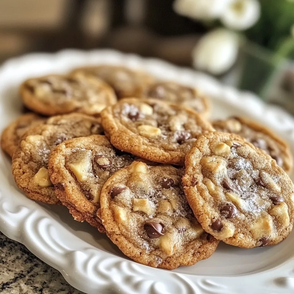 - Aktiver Sauerteig: Verwende 1 Tasse. Er sollte gut gefüttert und sprudelnd sein. Sauerteig gibt den Keksen den besonderen Geschmack und die Textur. - Ungesalzene Butter: Nutze 1/2 Tasse. Diese Butter macht die Kekse weich und reichhaltig. - Zuckervariationen: Mische 1/2 Tasse braunen Zucker (fest verpackt) und 1/4 Tasse Zucker. Der braune Zucker sorgt für Feuchtigkeit und Tiefe im Geschmack. - Ei und Vanilleextrakt: Füge 1 großes Ei und 1 Teelöffel Vanilleextrakt hinzu. Diese Zutaten verleihen den Keksen eine wunderbare Süße und ein reiches Aroma. - Trockene Zutaten: Nutze 1 3/4 Tassen Weizenmehl, 1 Teelöffel Natron und 1/2 Teelöffel Meersalz. Diese Zutaten sorgen für die Struktur der Kekse. - Schokoladenstückchen und optionale Nüsse: Verwende 1 Tasse halbbitterschokoladenstückchen. Du kannst 1/2 Tasse gehackte Nüsse hinzufügen, wenn du mehr Textur wünschst. Diese geben den Keksen einen zusätzlichen Crunch. {{ingredient_image_2}} - Heize deinen Ofen auf 175°C vor. - Lege ein Backblech mit Backpapier aus. - Miss alle Zutaten genau ab. Das ist wichtig für den Geschmack. - In einer großen Schüssel rührst du die weiche Butter, den braunen Zucker und den Zucker. Mische diese Zutaten gut, bis sie leicht und luftig sind. - Jetzt füge das Ei und den Vanilleextrakt hinzu. Rühre alles gut durch, bis es gleichmäßig ist. - Mische vorsichtig den aktiven Sauerteig unter die Masse. Dies gibt den Keksen ihren besonderen Geschmack. - In einer anderen Schüssel vermengst du das Mehl, Natron und Meersalz. - Gib diese trockenen Zutaten nach und nach zur feuchten Mischung. Rühre nur kurz, bis alles gut vermischt ist. - Jetzt kommen die Schokoladenstückchen dazu. Du kannst auch Nüsse hinzufügen, wenn du magst. Mische alles vorsichtig. - Verwende einen Eisportionierer oder einen Esslöffel, um den Teig auf das Blech zu setzen. Lass genug Platz zwischen den Keksen. - Backe die Kekse für 10-12 Minuten. Die Ränder sollten goldbraun sein, während die Mitte weich bleibt. - Nimm das Blech aus dem Ofen und lasse die Kekse 5 Minuten darauf abkühlen. Danach lege sie auf ein Kuchengitter, um vollständig abzukühlen. - Wichtigkeit von aktivem Sauerteig: Aktiver Sauerteig ist der Schlüssel zu diesen Keksen. Er bringt Geschmack und eine tolle Textur. Achten Sie darauf, dass Ihr Sauerteig gut gefüttert und sprudelnd ist. So sorgen Sie für die besten Ergebnisse. - Die richtige Konsistenz der Butter: Die Butter sollte weich sein, aber nicht geschmolzen. So lässt sie sich gut mit Zucker vermischen. Eine cremige Mischung sorgt für leichte und luftige Kekse. Messen Sie die Butter genau, um die perfekte Konsistenz zu erreichen. - Zu viel Mehl und seine Auswirkungen: Zu viel Mehl macht die Kekse trocken und hart. Messen Sie das Mehl genau aus. Verwenden Sie eine Küchenwaage für genauere Mengen. Fügen Sie das Mehl schrittweise hinzu, um die richtige Teigkonsistenz zu erreichen. - Warum die Abstände zwischen den Keksen wichtig sind: Lassen Sie genügend Platz zwischen den Keksen auf dem Blech. Sie laufen beim Backen auseinander. Wenn sie zu nah beieinander liegen, verbinden sie sich und ergeben keine schönen Kekse. Ein Abstand von mindestens 5 cm ist ideal. Pro Tipps Verwenden Sie frischen Sauerteig: Achten Sie darauf, dass Ihr Sauerteig aktiv und gut gefüttert ist, um die besten Ergebnisse zu erzielen. Ein sprudelnder Sauerteig sorgt für eine optimale Textur und Geschmack. Variieren Sie die Schokolade: Experimentieren Sie mit verschiedenen Schokoladensorten, wie z.B. Vollmilch- oder Zartbitterschokolade, um den Geschmack Ihrer Kekse zu variieren. Teig ruhen lassen: Lassen Sie den Keksteig mindestens 30 Minuten im Kühlschrank ruhen, um die Aromen zu intensivieren und die Textur der Kekse zu verbessern. Die richtige Backzeit: Achten Sie darauf, die Kekse nicht zu lange zu backen. Sie sollten an den Rändern goldbraun, aber in der Mitte noch weich sein, um die perfekte Konsistenz zu erreichen. {{image_4}} Für die Schokoladenstückchen in Ihren Keksen haben Sie viele Optionen. Sie können Milchschokolade oder Zartbitterschokolade verwenden. - Milchschokolade hat einen süßeren und cremigeren Geschmack. Sie schmilzt gut und gibt eine tolle Textur. - Zartbitterschokolade ist weniger süß und hat einen starken Geschmack. Sie passt gut zu den Aromen des Sauerteigs. Eine weitere Möglichkeit ist, weiße Schokolade hinzuzufügen. Sie verleiht den Keksen eine süße und cremige Note. Auch die Farbe sieht sehr ansprechend aus. Sie können Ihren Keksen auch neue Geschmäcker geben. Fügen Sie Nüsse oder Trockenfrüchte hinzu. - Nüsse wie Walnüsse oder Mandeln bringen eine knusprige Textur. Sie ergänzen die Schokolade gut. - Trockenfrüchte wie Cranberries oder Aprikosen fügen einen fruchtigen Kontrast hinzu. Ein Hauch von Gewürzen kann auch den Geschmack steigern. Zimt verleiht einen warmen, süßen Geschmack. Muskatnuss gibt den Keksen eine spannende, würzige Note. Experimentieren Sie mit diesen Zutaten, um Ihre perfekten Kekse zu kreieren! Um die Kekse frisch zu halten, lagere sie bei Raumtemperatur. Die beste Temperatur liegt zwischen 20 und 22 Grad Celsius. Verwende einen luftdichten Behälter oder eine Tüte. Dies verhindert, dass die Kekse trocken werden. Wenn du eine Tüte benutzt, drücke die Luft so gut wie möglich heraus, bevor du sie verschließt. Die Kekse bleiben frisch für etwa eine Woche. Nach dieser Zeit können sie etwas trocken werden. Um sie wieder weich zu machen, lege sie für einige Sekunden in die Mikrowelle. Ein Stück Apfel oder ein feuchtes Papiertuch in die Tüte kann auch helfen. Diese Methoden bringen die Kekse wieder zurück zu ihrer köstlichen Textur. Der Keksteig hält sich gut im Kühlschrank für etwa 3 bis 5 Tage. Stelle sicher, dass du ihn in einem luftdichten Behälter aufbewahrst. So bleibt er frisch und du kannst jederzeit Kekse backen. Wenn du ihn länger aufbewahren möchtest, kannst du den Teig auch einfrieren. In einem gefrierfreundlichen Behälter hält er sich bis zu 3 Monate. Lass ihn vor dem Backen einfach im Kühlschrank auftauen. Ja, du kannst deinen eigenen Sauerteig machen! Hier ist eine einfache Anleitung: 1. Tag 1: Mische 100 g Mehl mit 100 ml Wasser in einem Glasbehälter. Rühre gut um. Lasse es abgedeckt bei Raumtemperatur stehen. 2. Tag 2: Füge 50 g Mehl und 50 ml Wasser hinzu und rühre wieder gut um. 3. Tag 3 bis 7: Wiederhole den Schritt jeden Tag. Du wirst Blasen sehen, das zeigt, dass dein Sauerteig aktiv wird. Nach einer Woche sollte er bereit sein zum Backen. Ein aktiver Sauerteig riecht frisch und hat eine sprudelnde Konsistenz. Die Kekse sind nicht glutenfrei, da sie Weizenmehl enthalten. Du kannst jedoch glutenfreie Mehle verwenden, um sie anzupassen. Hier sind einige Alternativen: - Mandelmehl: Gibt einen nussigen Geschmack. - Reismehl: Sehr leicht und fluffig. - Kichererbsenmehl: Füllt gut und hat viel Protein. Wenn du glutenfreies Mehl verwendest, achte darauf, es gut zu mischen. Die Konsistenz könnte etwas anders sein, aber sie schmecken trotzdem gut! Um köstliche Kekse zu backen, sind die richtigen Zutaten wichtig. Aktiver Sauerteig, ungesalzene Butter und verschiedene Zuckersorten machen den Unterschied. In der Anleitung fanden Sie Schritte, um perfekte Kekse zu kreieren, von der Vorbereitung bis zum Backen. Nutzen Sie die Tipps, um Fehler zu vermeiden und die besten Ergebnisse zu erzielen. Experimentieren Sie mit Variationen, um Ihren Keksen einen besonderen Twist zu geben. Lagern Sie Ihre Kekse richtig, damit sie länger frisch bleiben. Kochen macht Spaß und mit diesen Tipps gelingt es Ihnen bestimmt. Viel Freude beim Backen!
