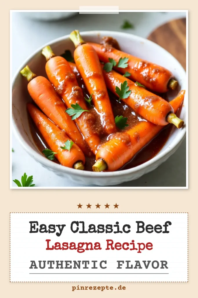 Entdecken Sie das köstliche Rezept für braunzucker glasierte Karotten! Diese süßen Karotten sind die perfekte herzhafte Beilage, die einfach zu zaubern ist. Mit Babyküchenkarotten zubereiten und verfeinert mit braunem Zucker, Zimt und Muskatnuss, sind sie eine himmlische Ergänzung zu jedem Gericht. Probieren Sie dieses süße Karotten Rezept aus und bringen Sie Geschmack auf Ihren Tisch! Speichern Sie es jetzt! #BraunzuckerKarotten #SüßeKarotten #HerzhafteBeilagen #Gemüse mit braunem Zucker