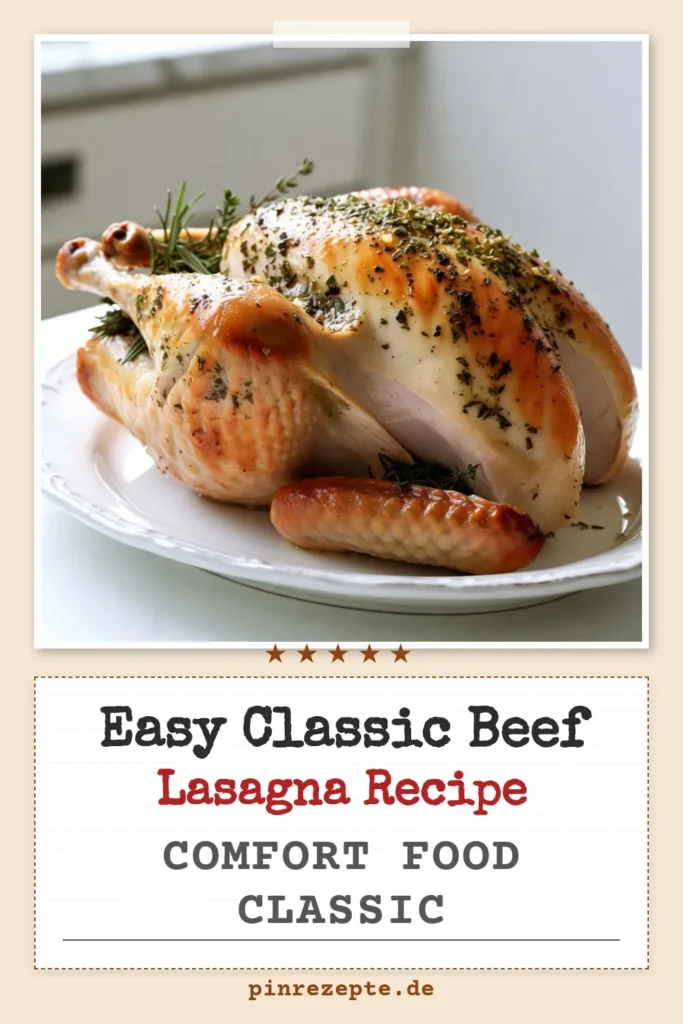 Entdecken Sie das perfekte gebackene Truthahn Rezept mit Knoblauch Kräuter Butter Truthahn! Diese aromatisierte Truthahn-Zubereitung ist eine festliche Delikatesse, die beeindrucken wird. Mit einer köstlichen Kräuterbutter Marinade aus frischen Kräutern und Knoblauch wird Ihr Truthahn saftig und voller Geschmack. Ideal für Feiertage oder besondere Anlässe. Probieren Sie es aus und machen Sie Ihre Festtage unvergesslich! #TruthahnRezept #Küchenfreuden #FestlichesEssen #Hausgemacht