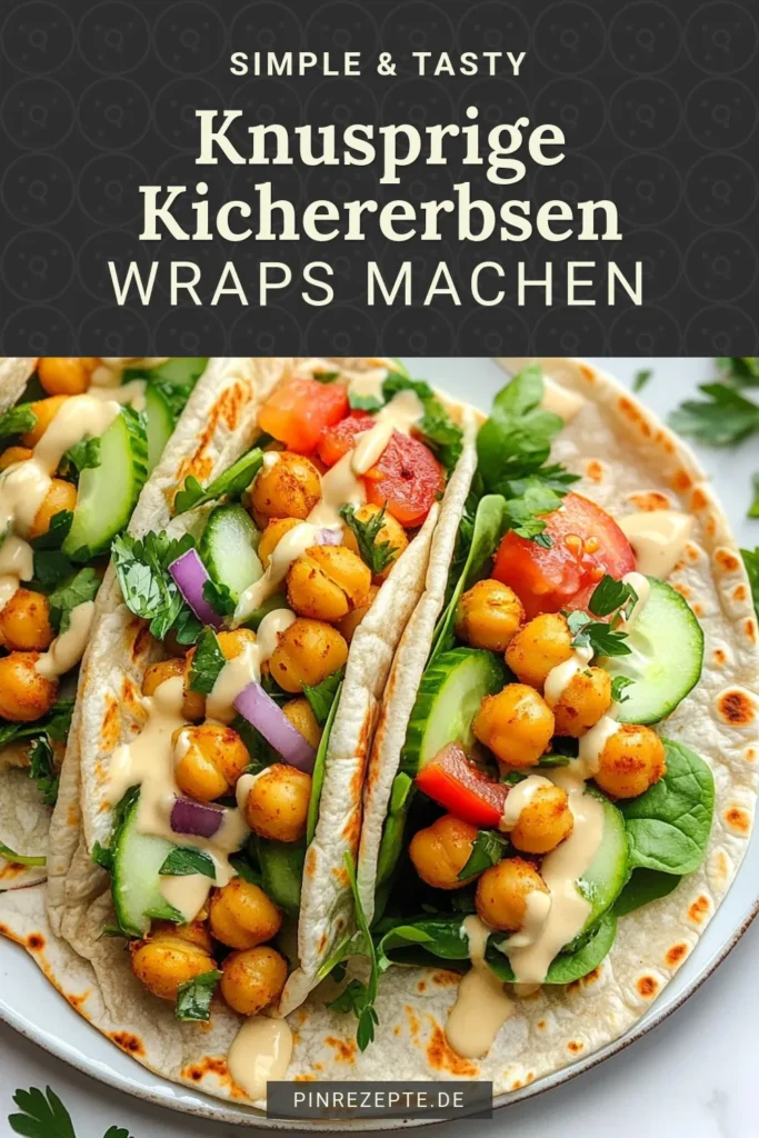 Entdecken Sie die leckeren Kichererbsen Wraps mit diesem einfachen vegetarischen Shawarma Rezept! Ideal für gesunde Wraps und schnelle Mittagessen Ideen. Kombinieren Sie knusprige Kichererbsen mit frischem Gemüse und einer cremigen Tahini-Sauce. Perfekt für eine gesunde Ernährung. Probieren Sie diese Kichererbsen Rezepte und bringen Sie Abwechslung in Ihre Mahlzeiten! Jetzt entdecken und direkt nachmachen! #KichererbsenWraps #VegetarischesShawarma #GesundeWraps #SchnelleMittagessenIdeen