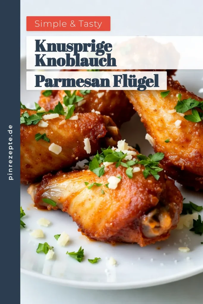 Entdecken Sie dieses köstliche Heißluftfritteuse Rezept für knusprige Knoblauch Parmesan Hähnchenflügel! Diese einfache Hähnchenflügel Rezept kombiniert die Aromen von Knoblauch und Parmesan für einen unwiderstehlichen Snack. Perfekt für Partys oder ein gemütliches Abendessen! Bereiten Sie die leckere Parmesan Flügel Marinade vor und genießen Sie die goldbraunen, knusprigen Flügel direkt aus der Heißluftfritteuse. Speichern Sie das Rezept und bringen Sie Ihre Kochkünste auf das nächste Level! #Heißluftfritteuse #Hähnchenflügel #Rezeptideen #Essensliebe