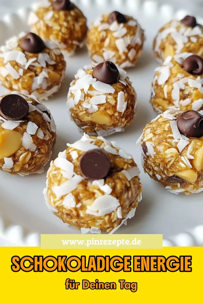 Entdecken Sie unser einfaches Energie-Bällchen Rezept für gesunde Snacks! Diese Mandel Joy Bällchen aus Haferflocken, ungesüßten Kokosraspeln und cremiger Mandelbutter sind der perfekte, nährstoffreiche Genuss. Ideal für zwischendurch und schnell zubereitet! Perfekt zum Mitnehmen oder als süße Belohnung. Probieren Sie es jetzt aus und teilen Sie Ihre Ergebnisse! #EnergieBällchenRezept #GesundeSnacks #MandelJoyBällchen #HaferflockenSnacks