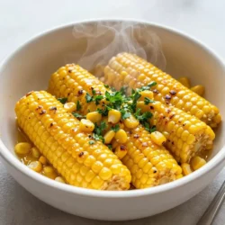 Für den Honigbutter-Pfannenmais brauchst du: - 4 Tassen frische Maiskörner (ca. 6-8 Maiskolben) - 1/4 Tasse ungesalzene Butter - 1/4 Tasse Honig - 1/2 Teelöffel Salz - 1/4 Teelöffel schwarzer Pfeffer - 1/4 Teelöffel geräucherte Paprika - 2 Esslöffel frische Petersilie, gehackt (für die Garnitur) Diese Zutaten machen das Gericht süß und herzhaft. Frischer Mais bringt den besten Geschmack. Wenn du keinen frischen Mais findest, kannst du gefrorenen Mais verwenden. Achte darauf, ihn gut abzutropfen. Konservierter Mais geht auch, aber er hat weniger Geschmack. Frischer Mais ist immer die beste Wahl. Wähle die besten Zutaten für ein tolles Ergebnis. Achte auf ungesalzene Butter, um die Kontrolle über den Salzgehalt zu behalten. Nutze hochwertigen Honig für mehr Süße und Tiefe. Frische Kräuter sind ein Muss für den letzten Schliff. Das macht dein Gericht lebendig und lecker. {{ingredient_image_2}} Zuerst bereiten wir die Maiskörner vor. Nehmen Sie 6 bis 8 frische Maiskolben. Schneiden Sie die Körner mit einem scharfen Messer vom Kolben ab. Seien Sie vorsichtig, damit Sie nicht die Hände verletzen. Wenn Sie gefrorenen Mais haben, verwenden Sie diesen stattdessen. Das ist auch eine gute Wahl. Jetzt kommt die Butter. Nehmen Sie 1/4 Tasse ungesalzene Butter und geben Sie sie in eine große Pfanne. Erhitzen Sie die Pfanne auf mittlerer Hitze. Warten Sie, bis die Butter geschmolzen und leicht schäumend ist. Fügen Sie dann die vorbereiteten Maiskörner hinzu. Rühren Sie alles gut um. Braten Sie den Mais für etwa 5 bis 7 Minuten. Achten Sie darauf, dass der Mais zart und leicht angebräunt ist. Jetzt wird es süß! Träufeln Sie 1/4 Tasse Honig gleichmäßig über den Mais. Vermengen Sie alles gründlich, damit der Honig jeden Kern umhüllt. Dann würzen Sie mit 1/2 Teelöffel Salz, 1/4 Teelöffel schwarzen Pfeffer und 1/4 Teelöffel geräucherter Paprika. Rühren Sie erneut gut um. Lassen Sie den Mais für 2 bis 3 Minuten weiterkochen. So karamellisiert er leicht und die Gewürze ziehen gut ein. Garnieren Sie den fertigen Mais mit frisch gehackter Petersilie. Um deinen Honigbutter-Pfannenmais aufregender zu machen, kannst du die Gewürze anpassen. Probiere zum Beispiel etwas Knoblauchpulver für mehr Tiefe. Ein Spritzer Limettensaft bringt Frische. Du kannst auch etwas Cayennepfeffer hinzufügen, wenn du es schärfer magst. Experimentiere mit diesen Optionen, um deinen eigenen perfekten Geschmack zu finden. Die Textur deines Mais ist wichtig. Achte darauf, ihn nicht zu lange zu braten. So bleibt er knackig. Zu viel Hitze kann ihn matschig machen. Um eine schöne Karamellisierung zu erreichen, lasse ihn eine Weile ungestört in der Pfanne. Dies hilft, eine goldene Farbe und einen süßen Geschmack zu entwickeln. Rühre nur gelegentlich um, um ein gleichmäßiges Garen zu gewährleisten. Die Präsentation macht viel aus! Serviere den Pfannenmais in einer schönen Schüssel. Streue die gehackte Petersilie gleichmäßig obenauf. Dies gibt einen schönen Farbtupfer. Du kannst auch ein paar dünne Limettenscheiben danebenlegen. So sieht das Gericht frisch und einladend aus. Wenn du magst, kannst du den Mais auch in kleinen Portionen in Gläsern anrichten. Das sieht toll aus und macht Spaß beim Essen. Pro Tipps Frische Zutaten: Verwenden Sie frische Maiskörner für den besten Geschmack und die beste Textur. Wenn Sie gefrorenen Mais verwenden, stellen Sie sicher, dass er gut aufgetaut ist. Butter richtig schmelzen: Erhitzen Sie die Butter bei mittlerer Hitze, um ein Verbrennen zu vermeiden. Achten Sie darauf, dass sie schäumt, bevor Sie den Mais hinzufügen. Honig gleichmäßig verteilen: Träufeln Sie den Honig gleichmäßig über den Mais, um sicherzustellen, dass jeder Bissen süß und aromatisch ist. Karamellisierung optimieren: Um eine perfekte Karamellisierung zu erreichen, lassen Sie den Mais nach dem Hinzufügen der Gewürze etwas länger in der Pfanne, um die Aromen zu intensivieren. {{image_4}} Für einen kleinen Schwung, füge etwas Chili hinzu. Du kannst frische, gehackte Chilis oder Chiliflocken verwenden. Beginne mit einer kleinen Menge. So schaffst du den perfekten Balanceakt zwischen Süße und Schärfe. Mische die Chilis mit dem Mais, wenn du den Honig hinzufügst. So haben die Aromen Zeit, sich gut zu verbinden. Für eine vegane Variante ersetze die Butter durch pflanzliche Butter. Agavendicksaft ist ein toller Ersatz für Honig. Der Geschmack bleibt süß und lecker. Achte darauf, die gleiche Menge Agavendicksaft zu verwenden. So bleibt das Rezept einfach und köstlich. Diese Version ist perfekt für alle, die pflanzlich essen. Du kannst den Honigbutter-Pfannenmais leicht aufpeppen. Füge andere Gemüsesorten hinzu. Paprika, Zucchini oder sogar Karotten passen gut. Schneide sie klein, damit sie gleichmäßig garen. Brate das Gemüse zuerst an, bevor du den Mais hinzufügst. So schmeckt jedes Bisschen frisch und bunt. Um den Honigbutter-Pfannenmais frisch zu halten, lasse ihn zuerst abkühlen. Fülle ihn dann in einen luftdichten Behälter. Achte darauf, dass der Behälter gut verschlossen ist. So bleibt der Mais saftig und lecker. Lagere ihn im Kühlschrank. Der Honigbutter-Pfannenmais hält sich im Kühlschrank etwa 3 bis 4 Tage. Wenn du ihn länger aufbewahren möchtest, kannst du ihn auch einfrieren. Achte darauf, dass du ihn in einem geeigneten Behälter für das Gefrierfach aufbewahrst. So bleibt er bis zu 3 Monate frisch. Um den Mais aufzuwärmen, gibt es ein paar einfache Tipps. Du kannst ihn in einer Pfanne bei mittlerer Hitze aufwärmen. Füge ein wenig Wasser hinzu, um ihn nicht auszutrocknen. Rühre regelmäßig um, bis er warm ist. Alternativ kannst du ihn auch in der Mikrowelle aufwärmen. Decke den Behälter mit einem feuchten Tuch ab. So bleibt der Mais schön saftig. Ja, du kannst gefrorenen Mais verwenden. Es ist eine einfache und praktische Option. Achte darauf, ihn vorher vollständig aufzutauen. So wird der Mais gleichmäßig gegart. Der Geschmack bleibt trotzdem lecker. Um den Honigbutter-Pfannenmais schärfer zu machen, füge einfach etwas Cayennepfeffer hinzu. Du kannst auch gehackte frische Chilis verwenden. Beginne mit einer kleinen Menge und probiere es aus. So kannst du die Schärfe nach deinem Geschmack anpassen. Honigbutter-Pfannenmais passt gut zu vielen Gerichten. Hier sind einige tolle Beilagen: - Gegrilltes Fleisch, wie Hähnchen oder Rind. - Fisch, besonders Lachs. - Salate, die frisch und leicht sind. - Reisgerichte, die du magst. Diese Beilagen ergänzen den süßen und herzhaften Geschmack des Maises perfekt. Honigbutter-Pfannenmais ist einfach, lecker und vielseitig. Ich habe die wichtigsten Zutaten und Schritte erklärt. Du kannst die Gewürze variieren und sogar vegane Versionen ausprobieren. Es gibt auch Tipps zur richtigen Lagerung und zum Aufwärmen. Die Fragen am Ende helfen dir bei weiteren Entscheidungen. Koche diesen Mais, um Freunde und Familie zu beeindrucken. Entdecke die vielen Möglichkeiten, die dir dieses Rezept bietet!